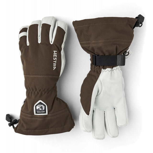 Army Leather Heli Ski - 5 finger