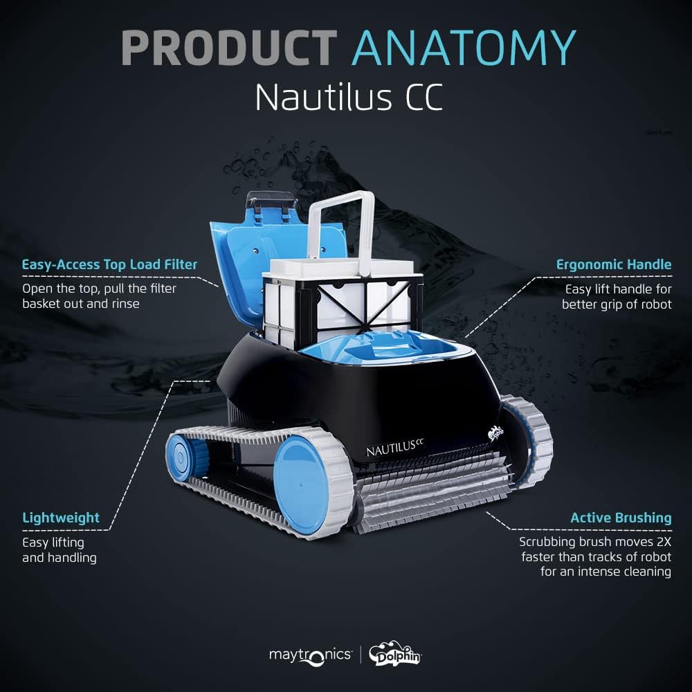 Enhanced Warranty Dolphin Nautilus CC Robotic Pool Cleaner