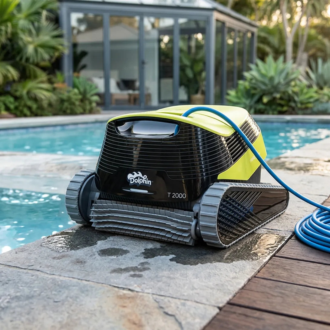 Dolphin T2000 Corded Robotic Pool Vacuum Maytronics - Enhanced Warranty Included