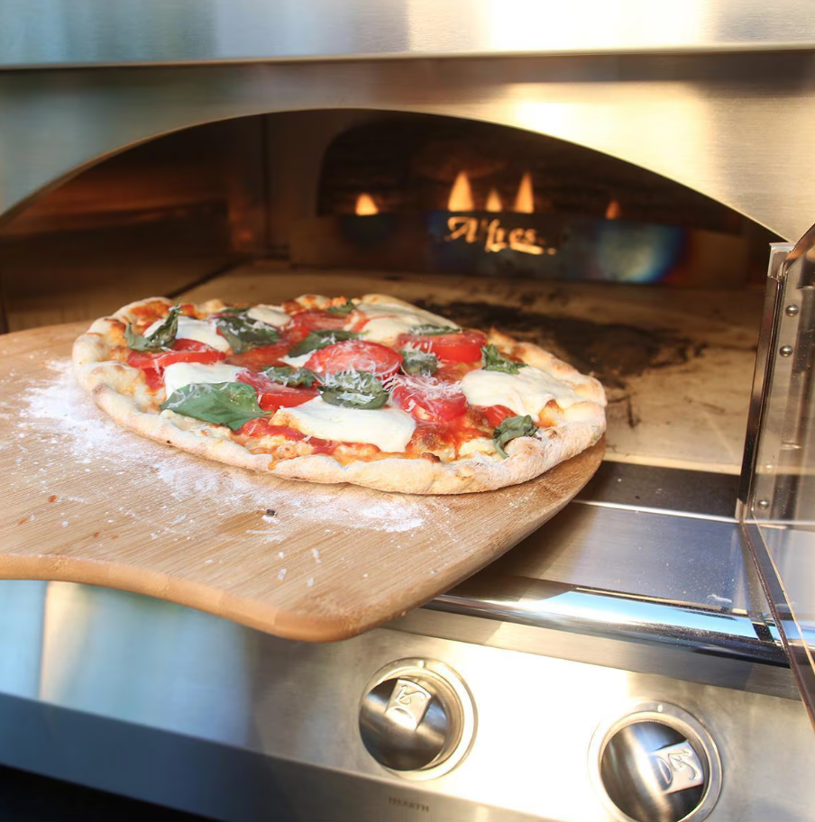 Alfresco 30-Inch Countertop Natural Gas Outdoor Pizza Oven Plus