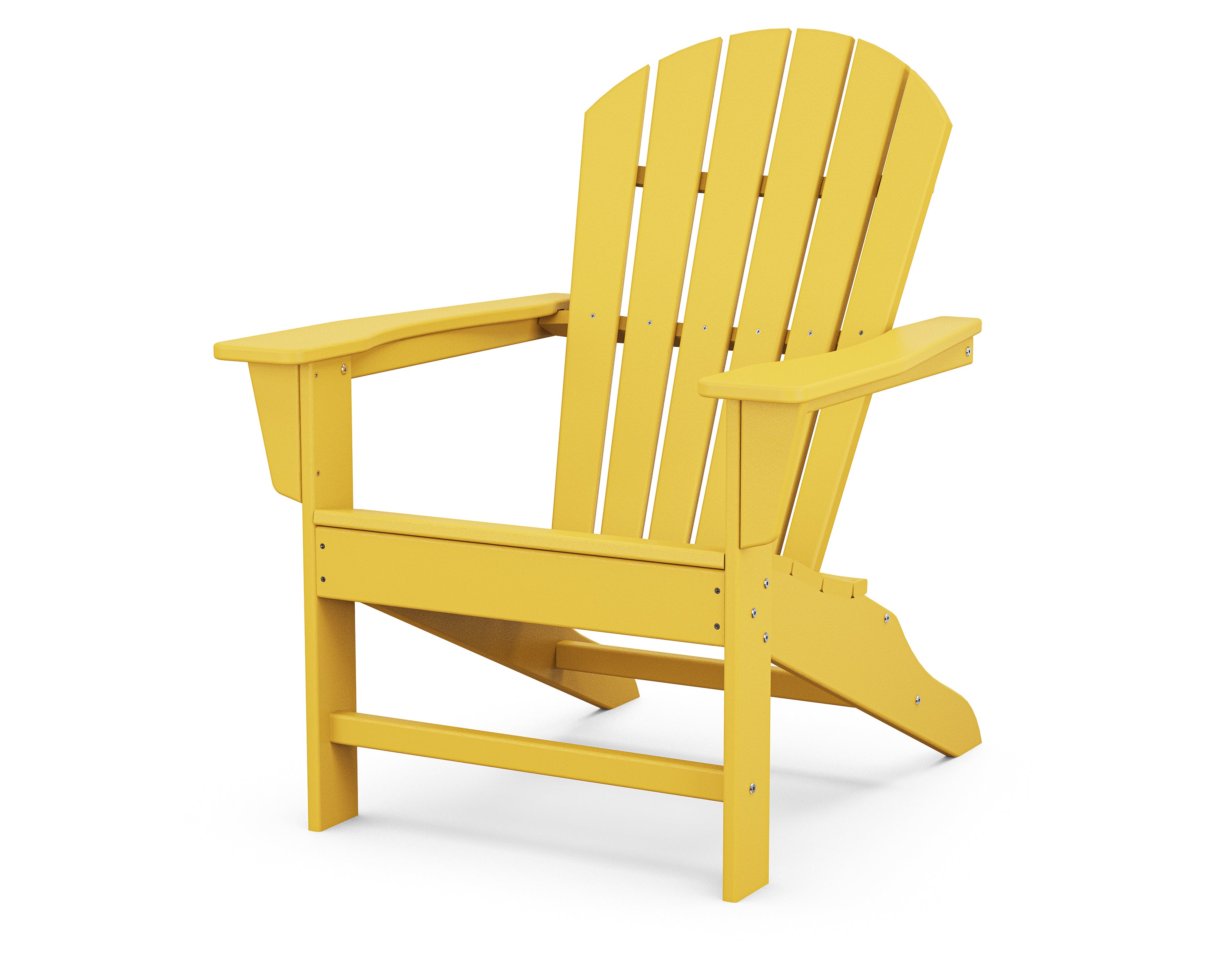 POLYWOOD South Beach Adirondack in Lemon