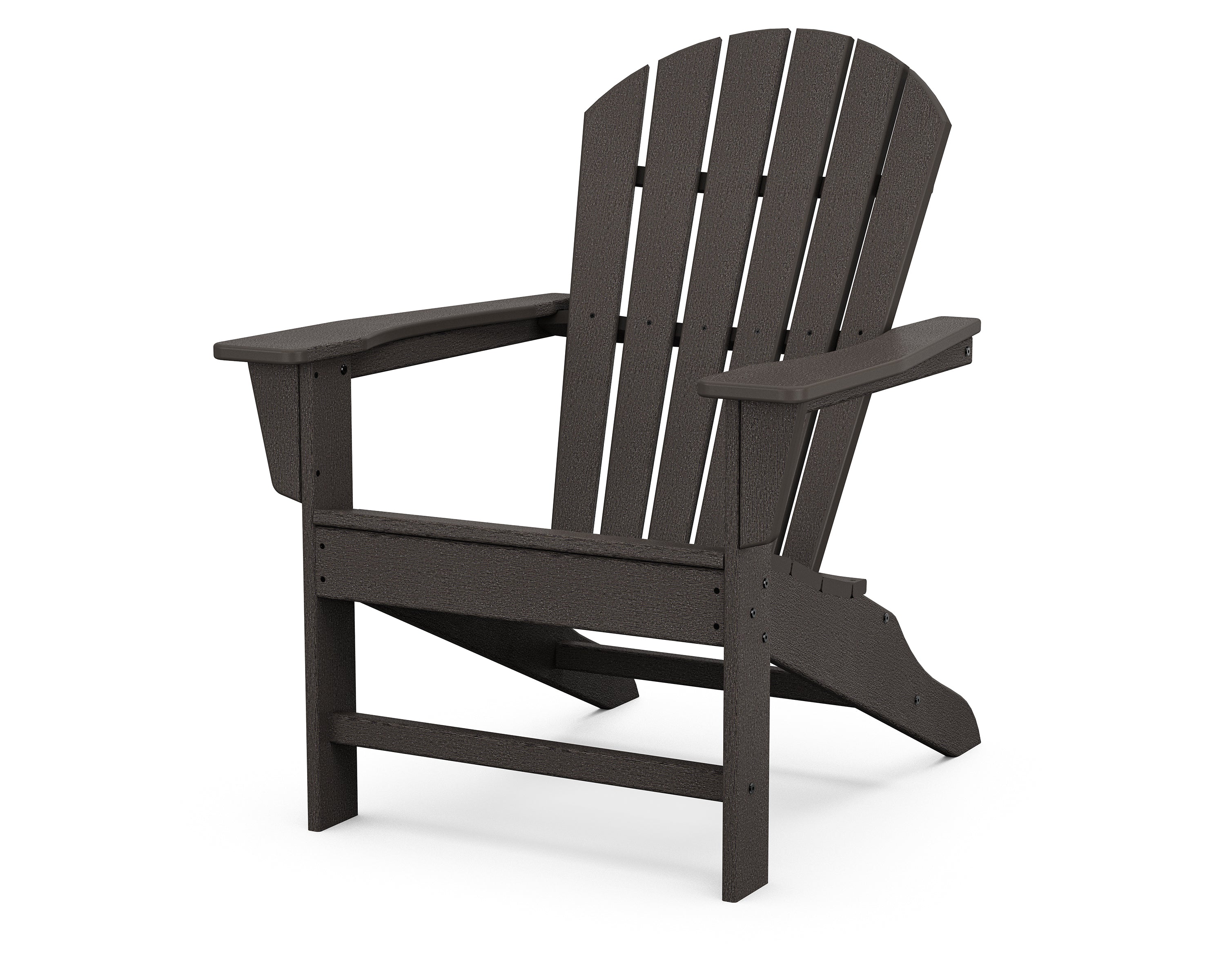 POLYWOOD South Beach Adirondack in Vintage Coffee