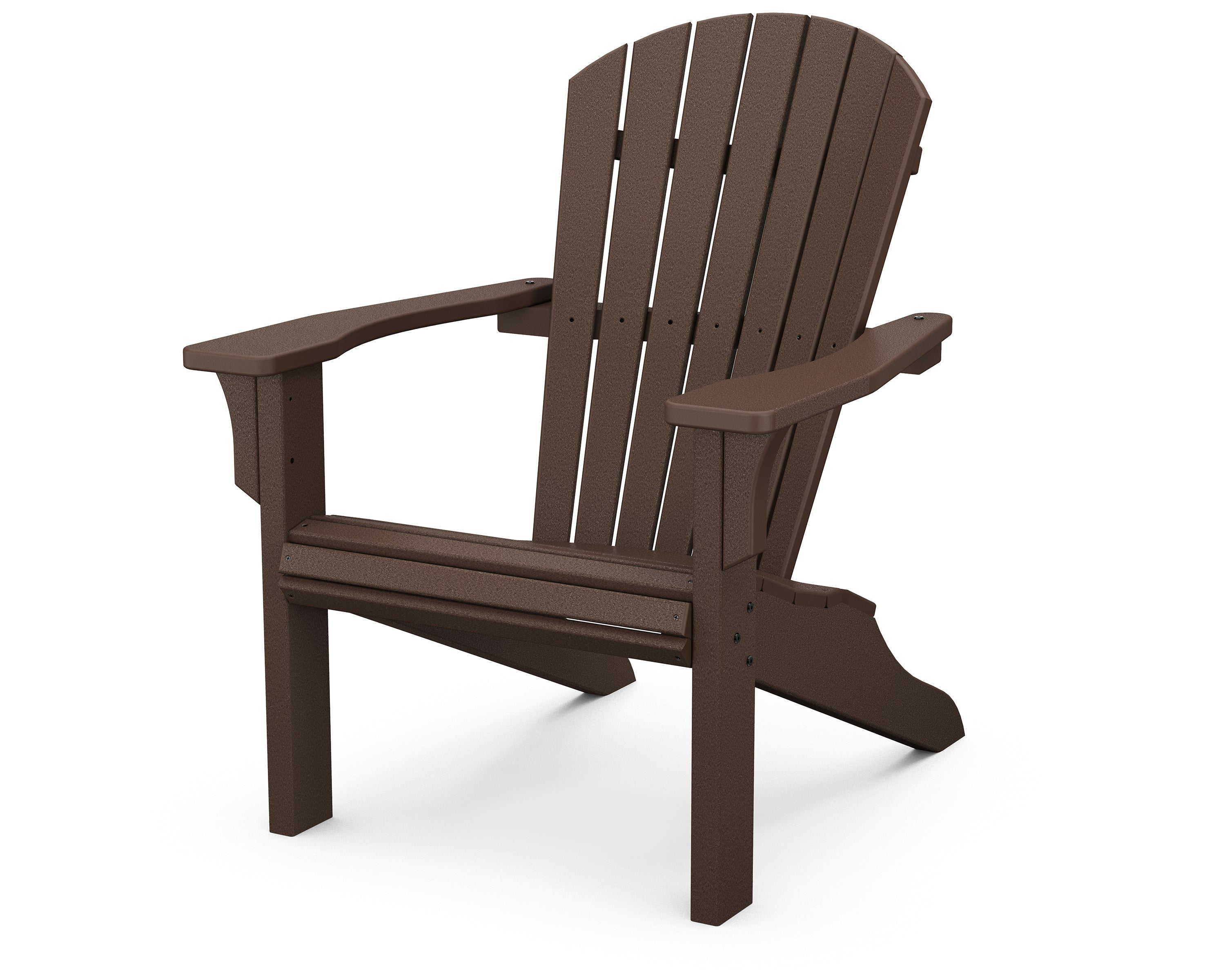 POLYWOOD Seashell Adirondack in Mahogany