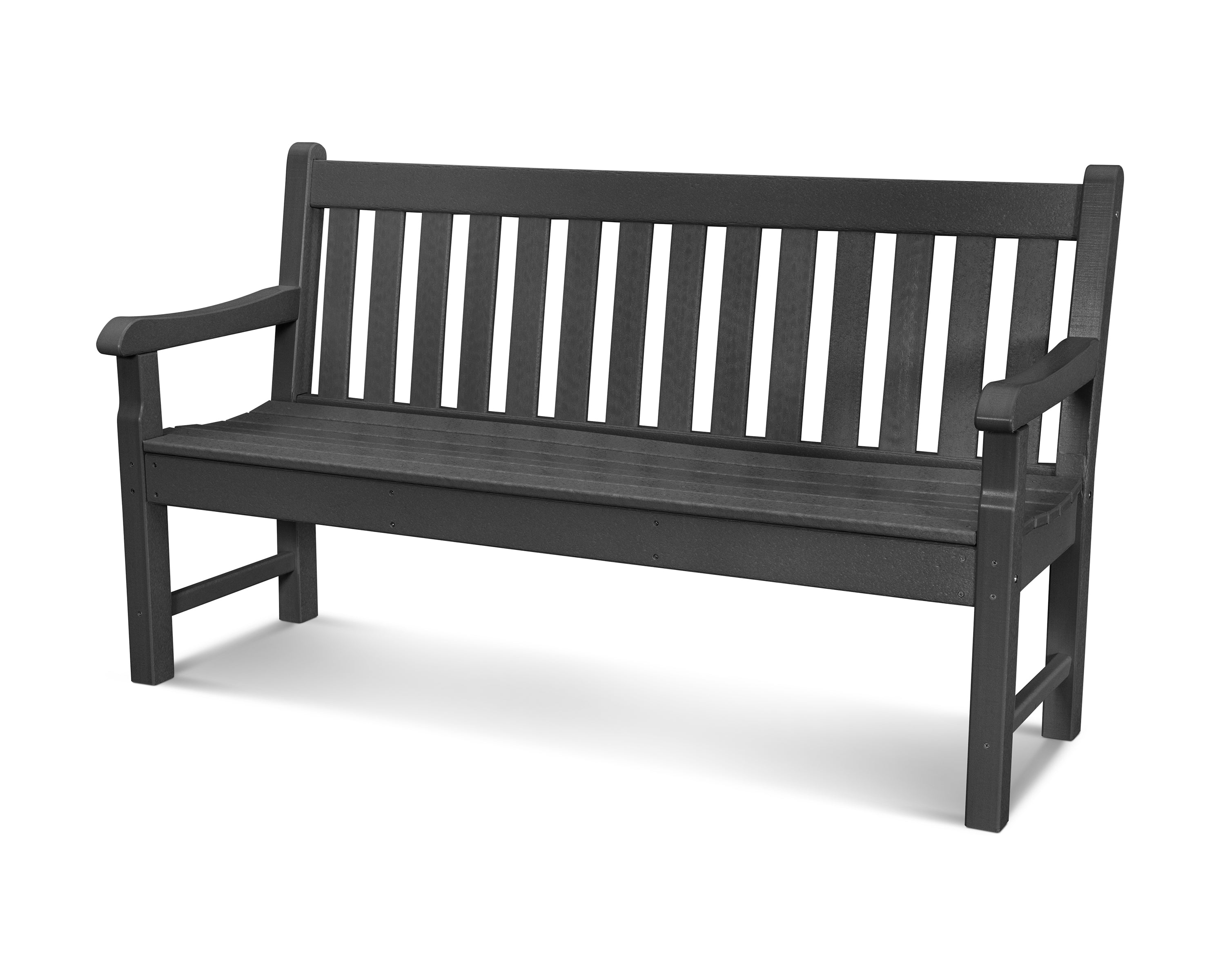 POLYWOOD® Rockford 60" Bench in Black