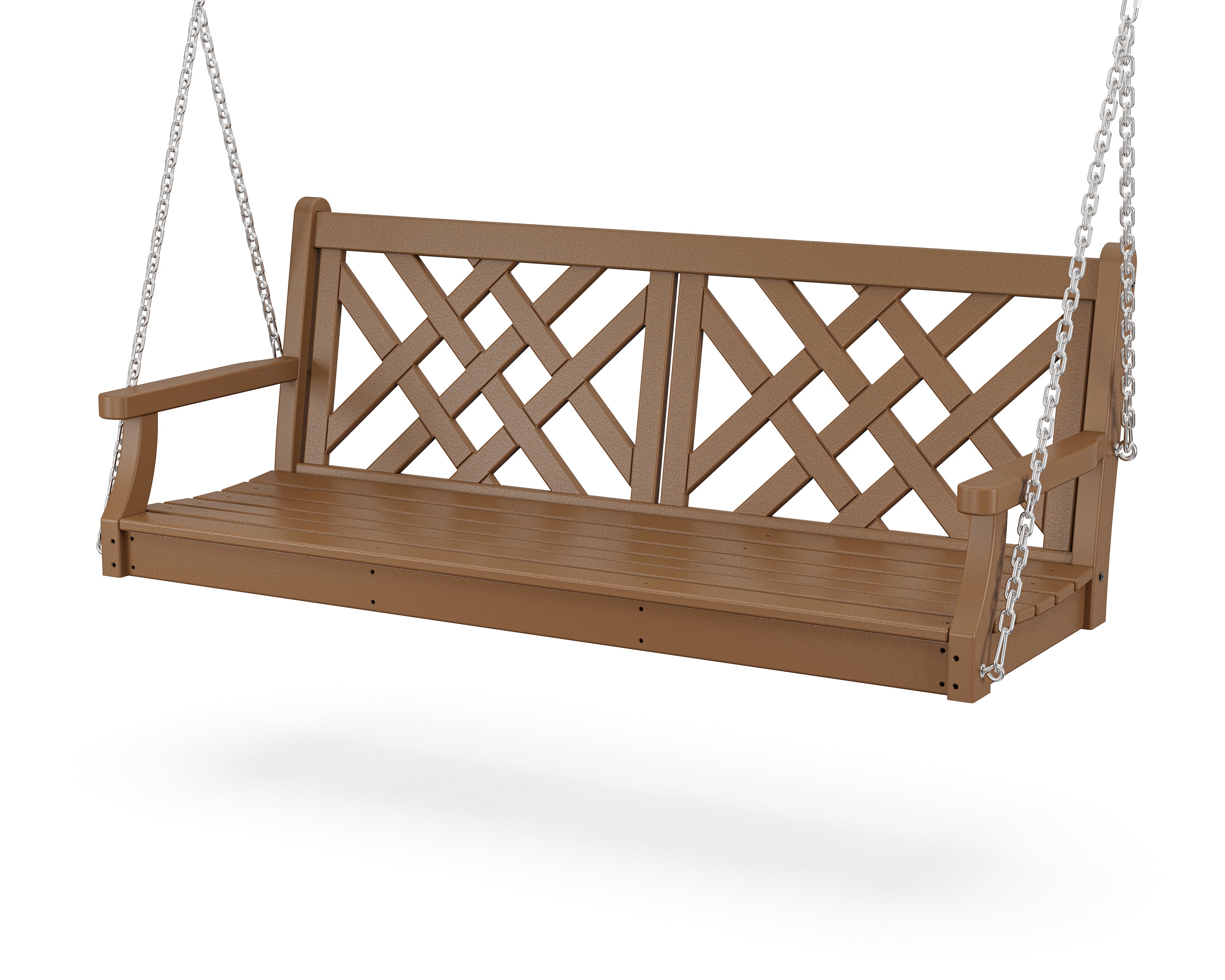 Country Living Wovendale 60” Swing in Teak