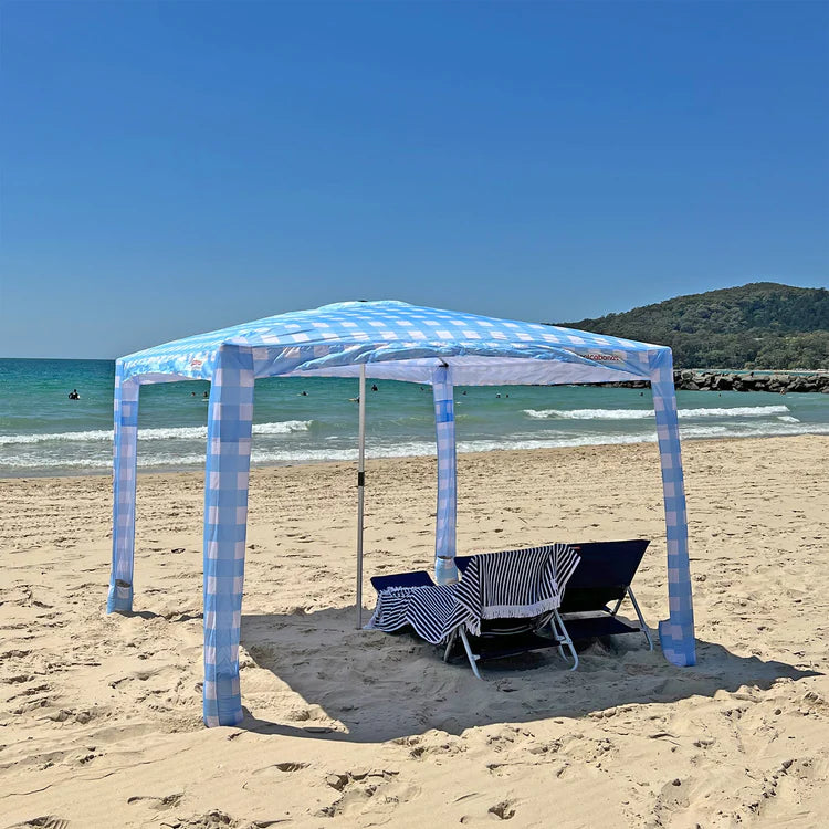 Ships Next Day Coolcabana 5 Blue Gingham