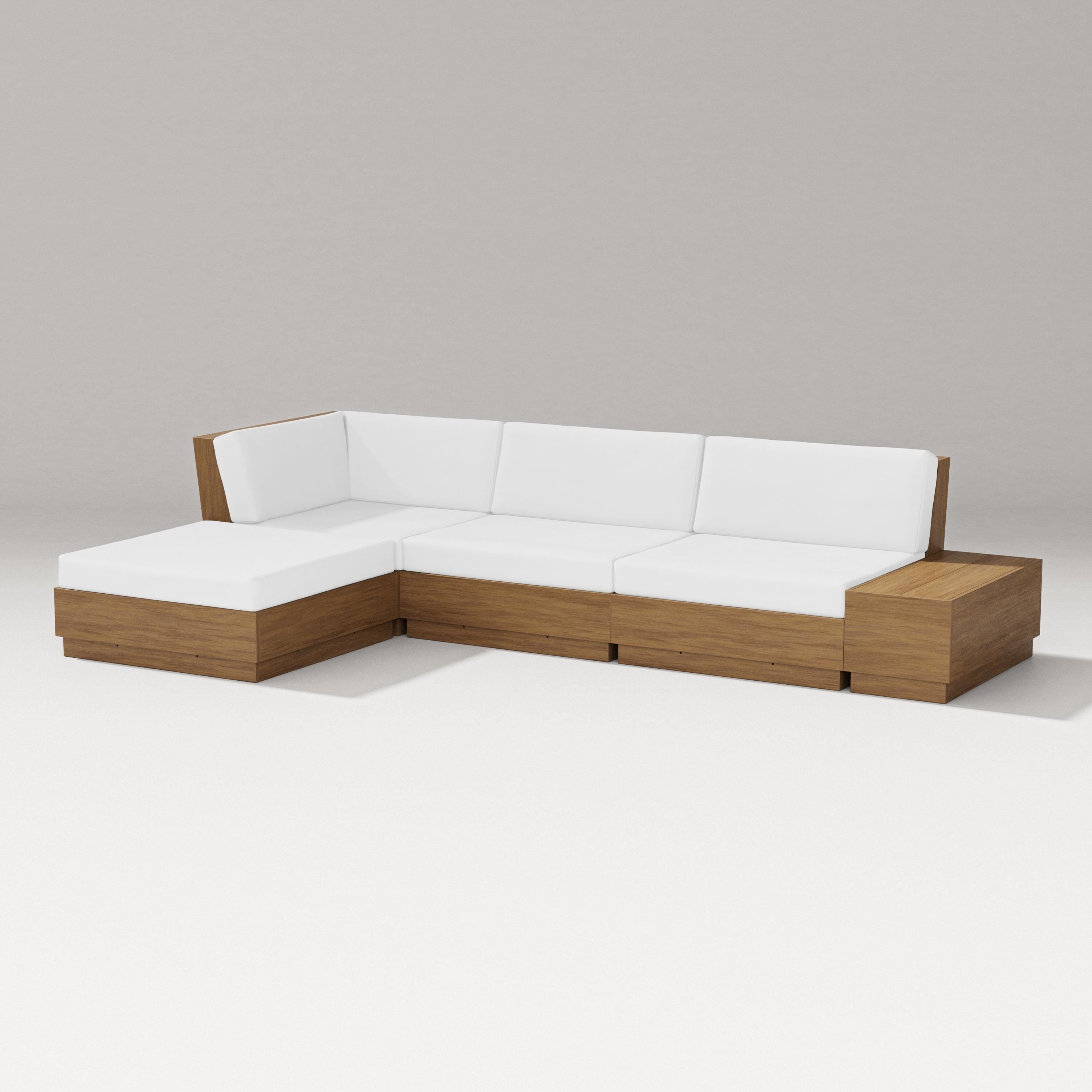 PW Designer Series Elevate Chaise Sectional in Natural / Natural