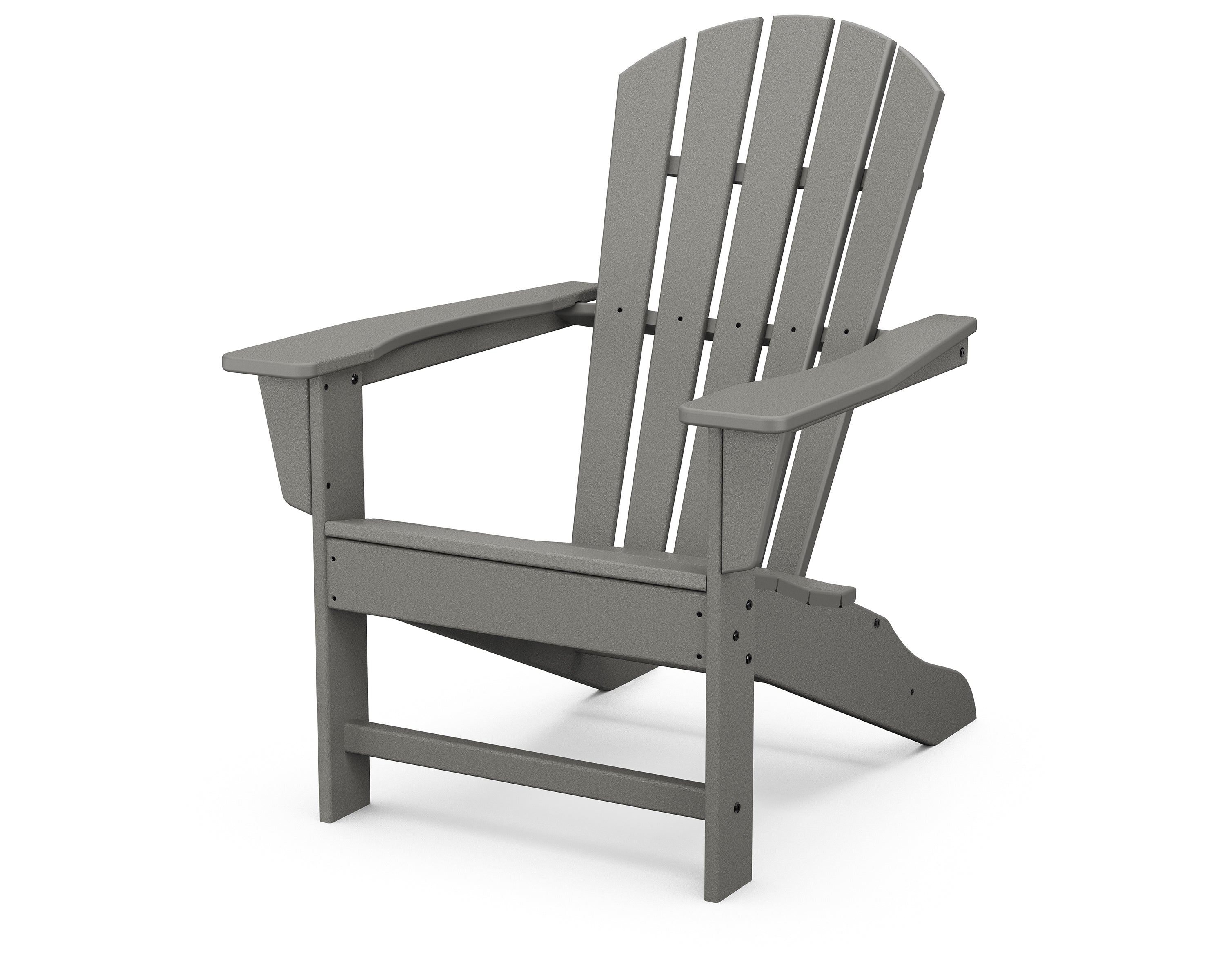 POLYWOOD Palm Coast Adirondack in Slate Grey