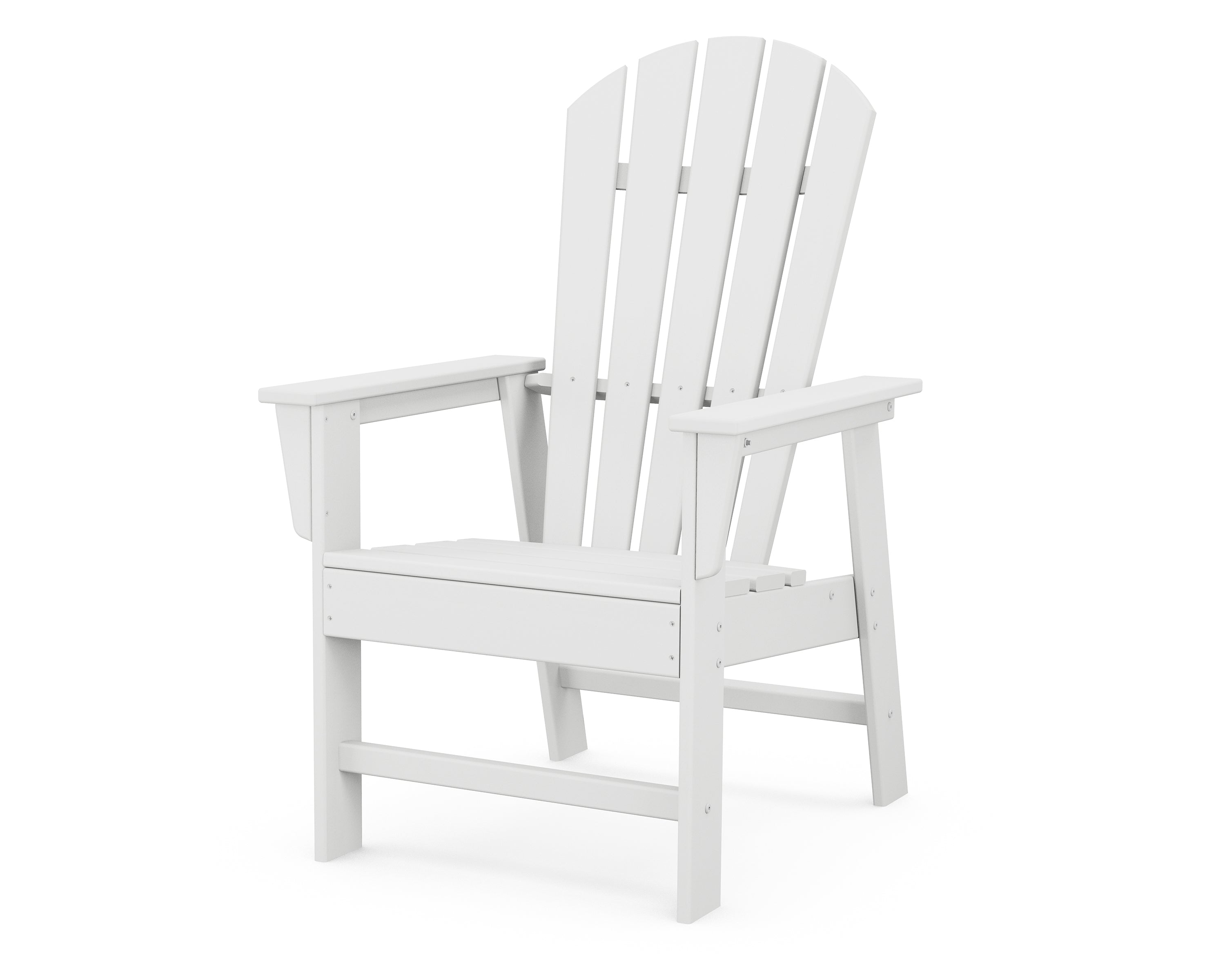 POLYWOOD South Beach Casual Chair in White