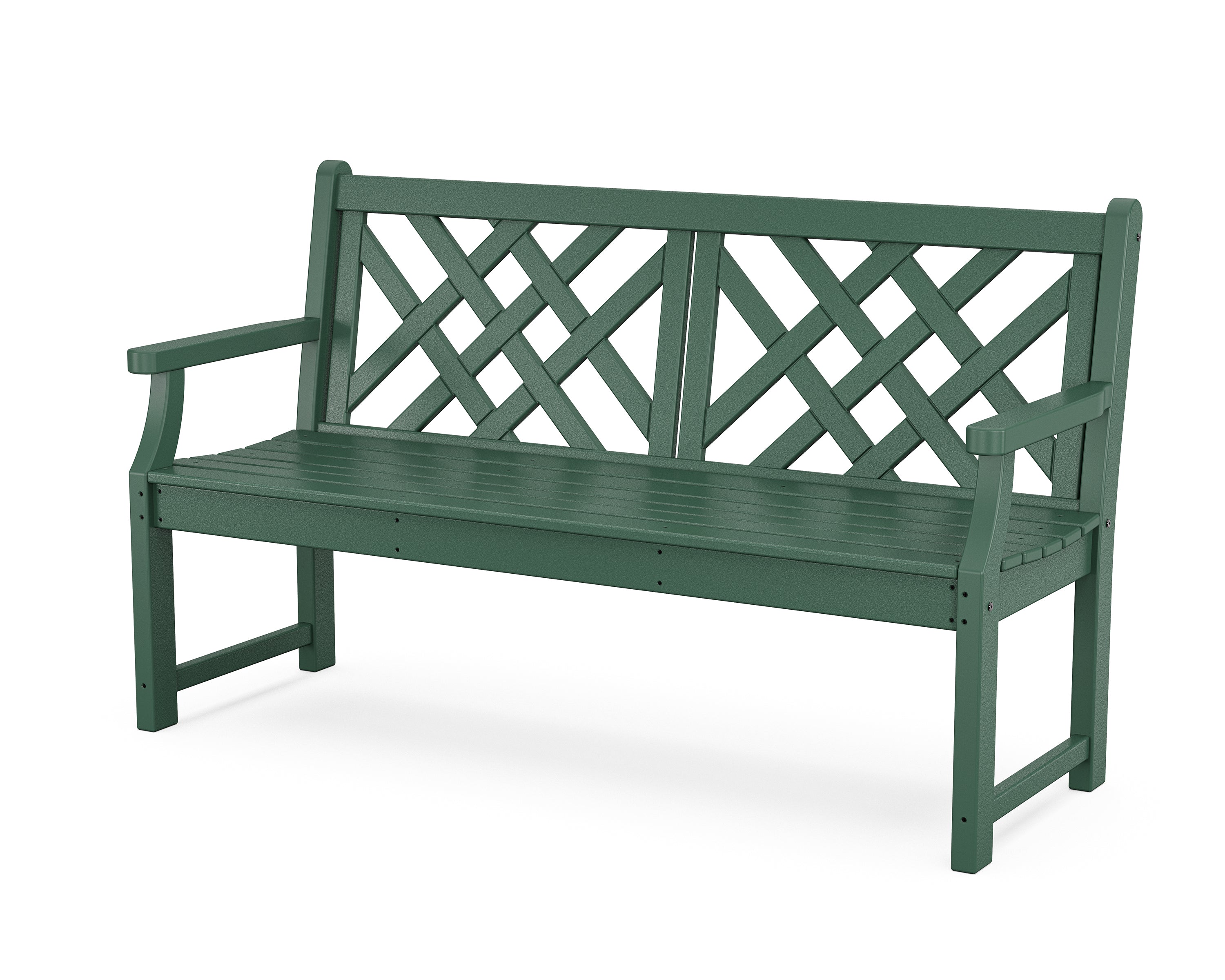 Country Living Wovendale 60” Bench in Green