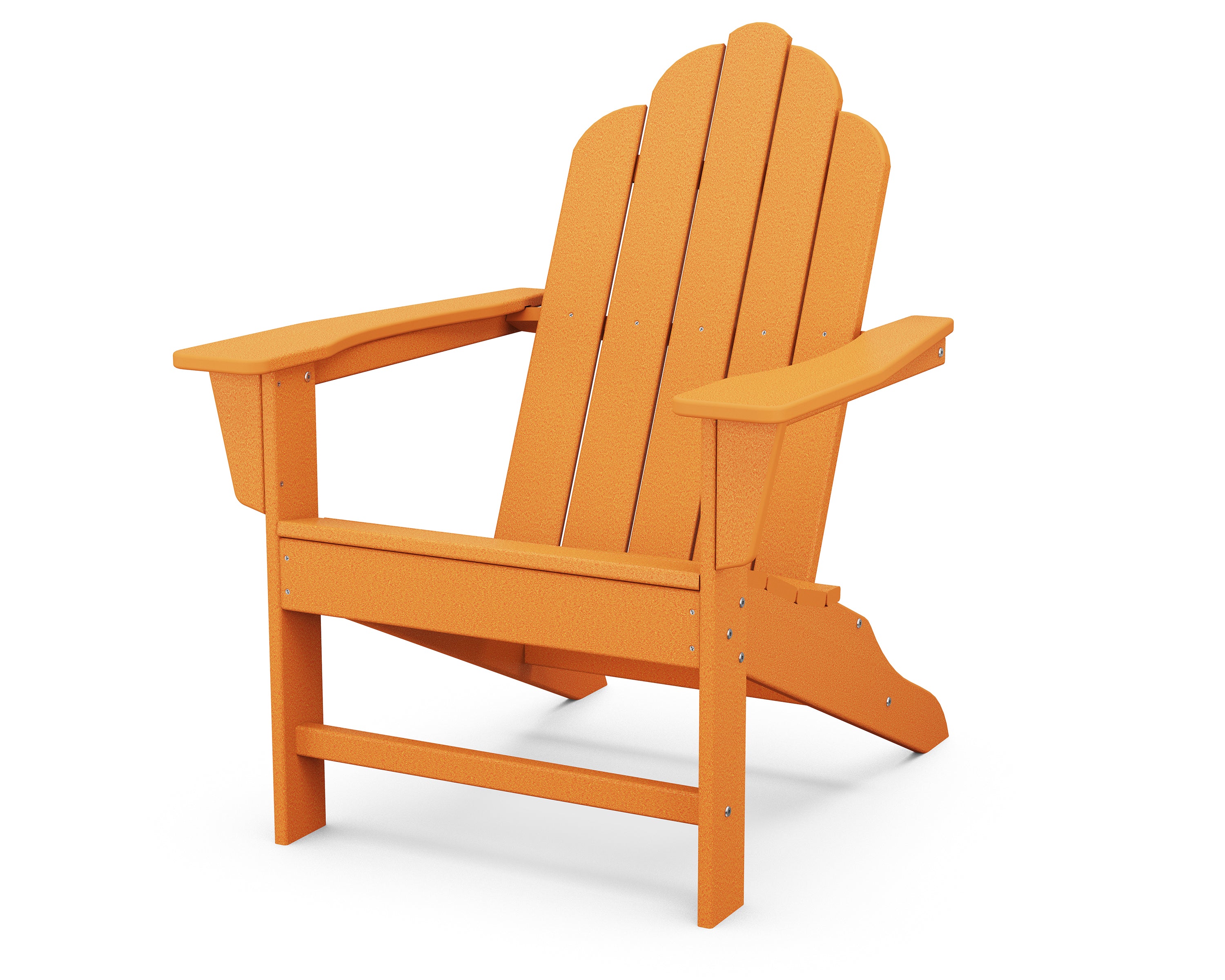 POLYWOOD Long Island Adirondack in Tangerine