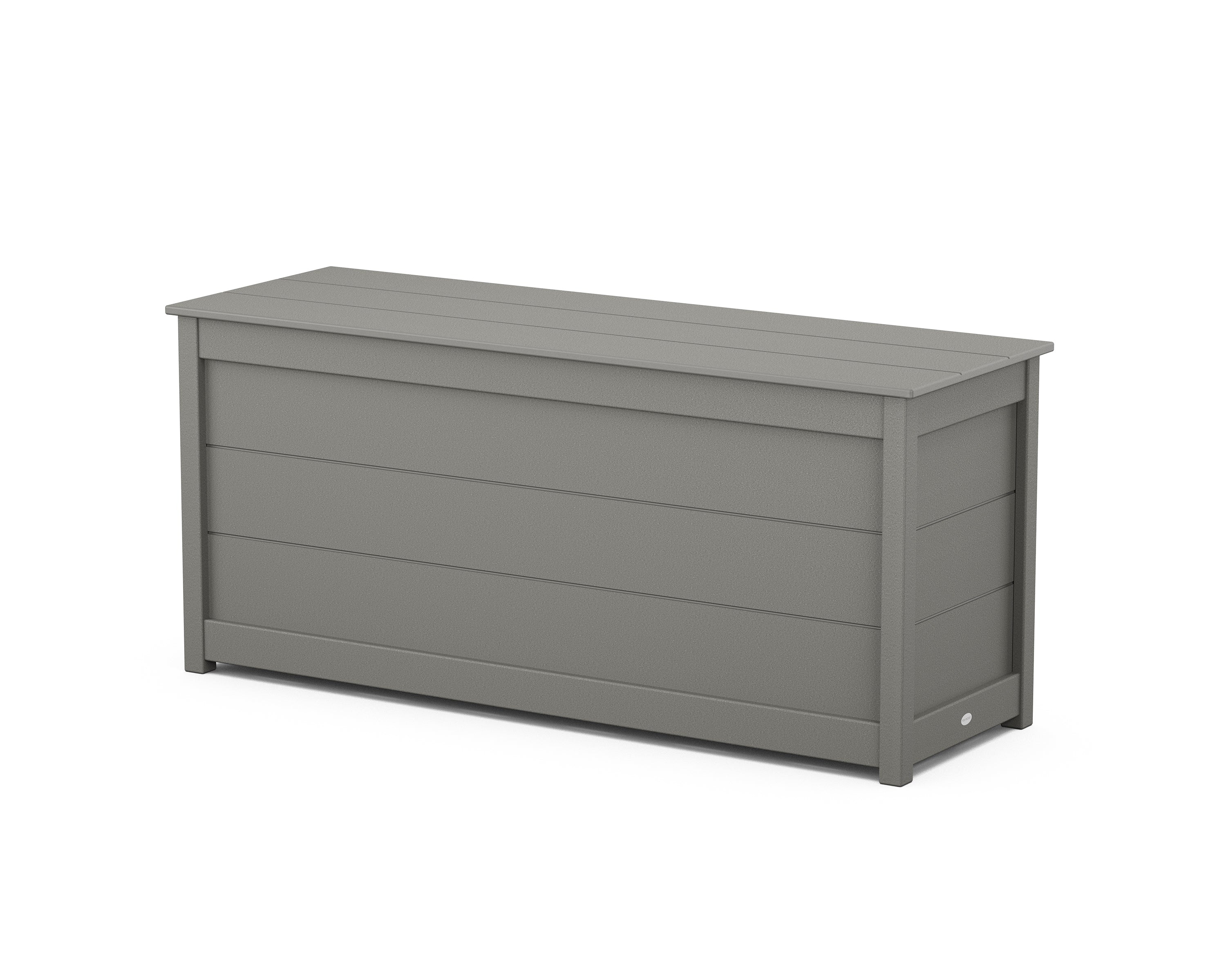 POLYWOOD 68" Console Table with Storage in Slate Grey