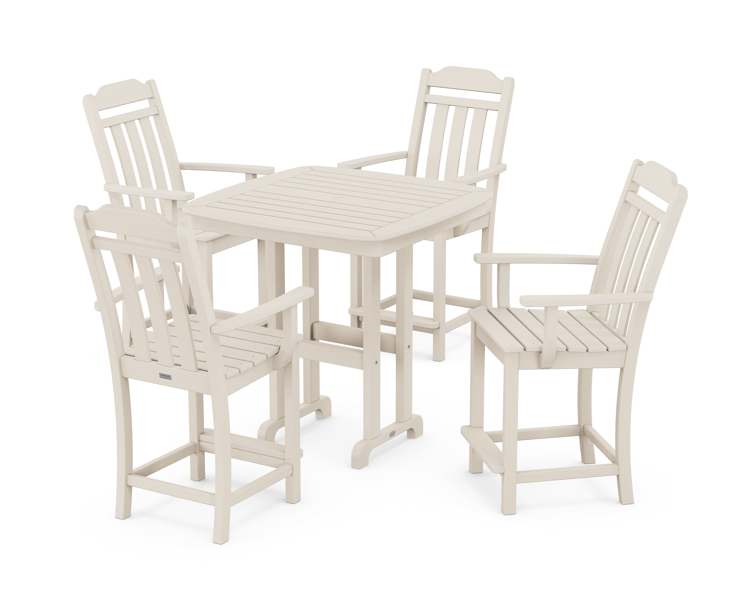 Country Living Cottage 5-Piece Counter Set in Sand