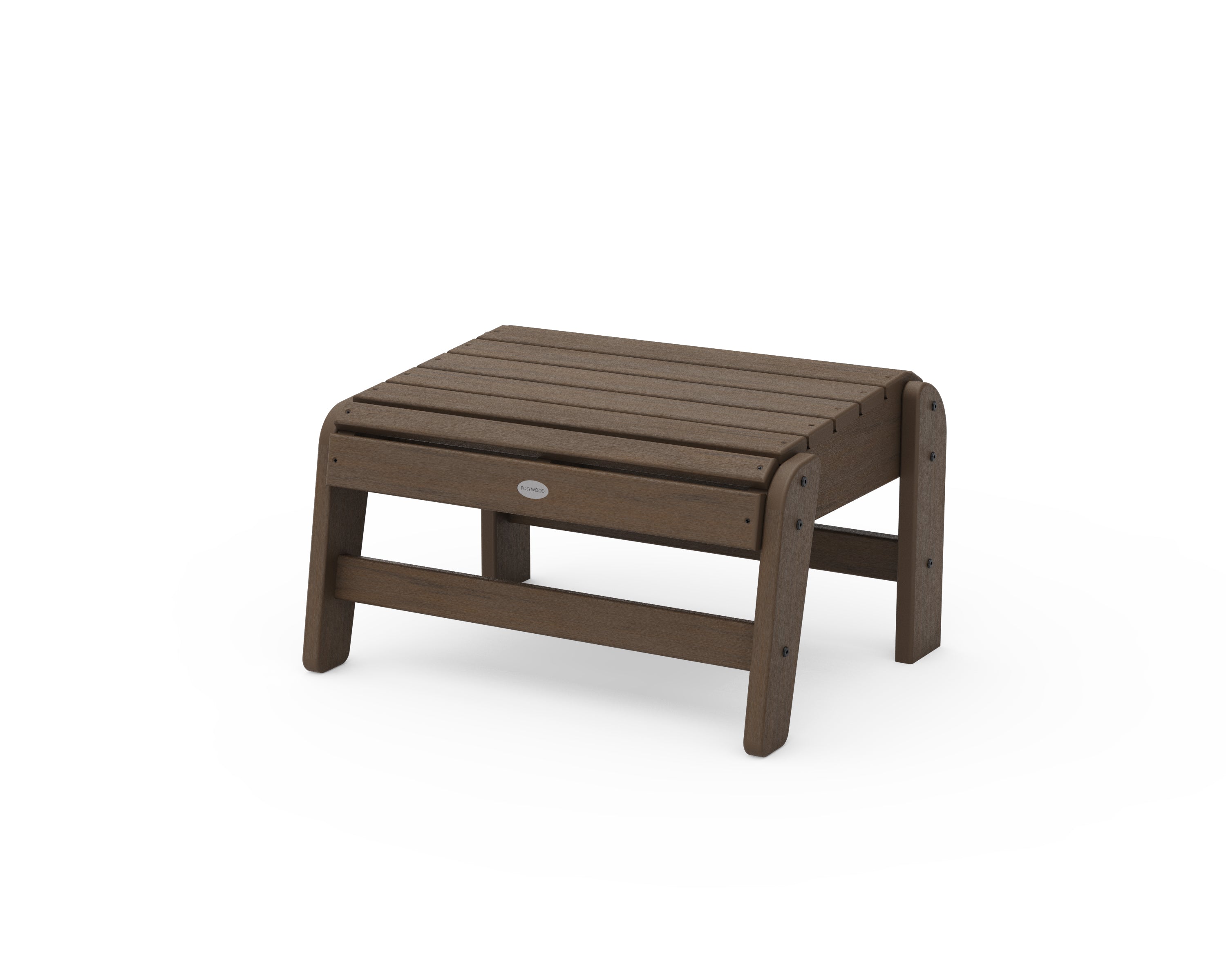 POLYWOOD Grand Adirondack Ottoman in Kona