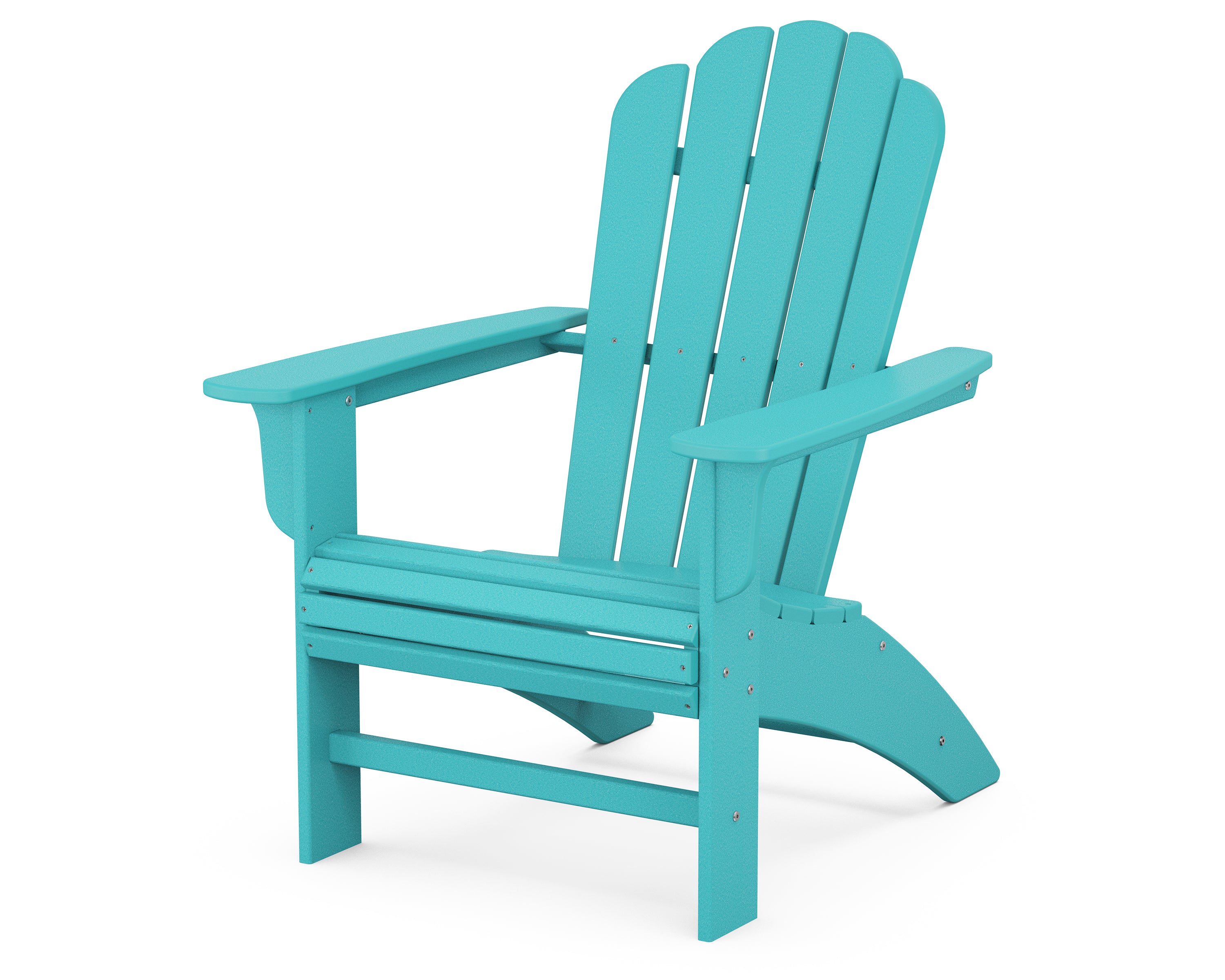 POLYWOOD Country Living Curveback Adirondack Chair in Aruba