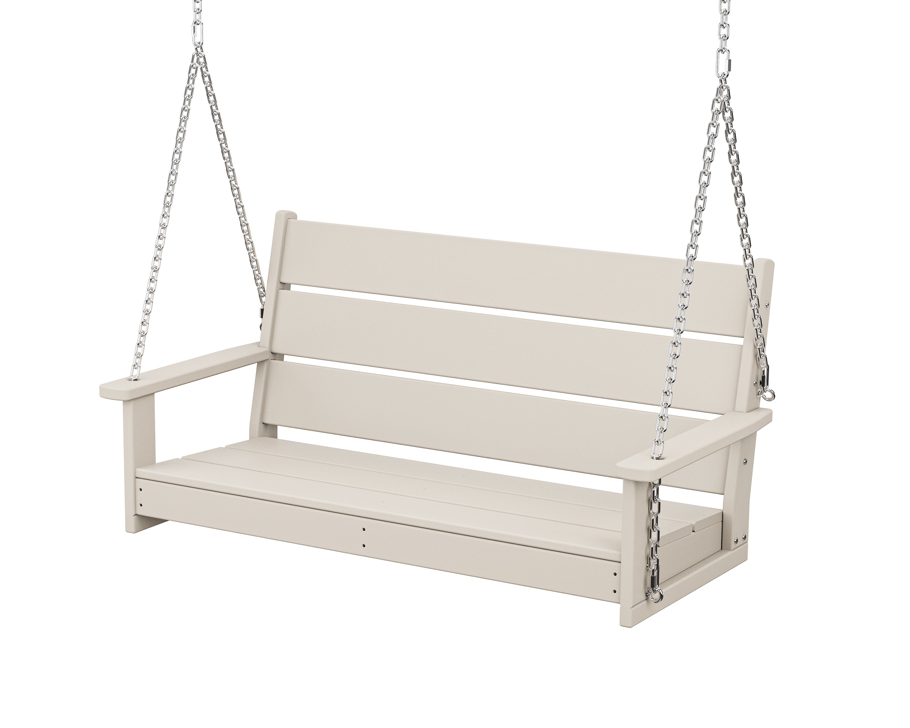 POLYWOOD Lakeside 48” Swing in Sand