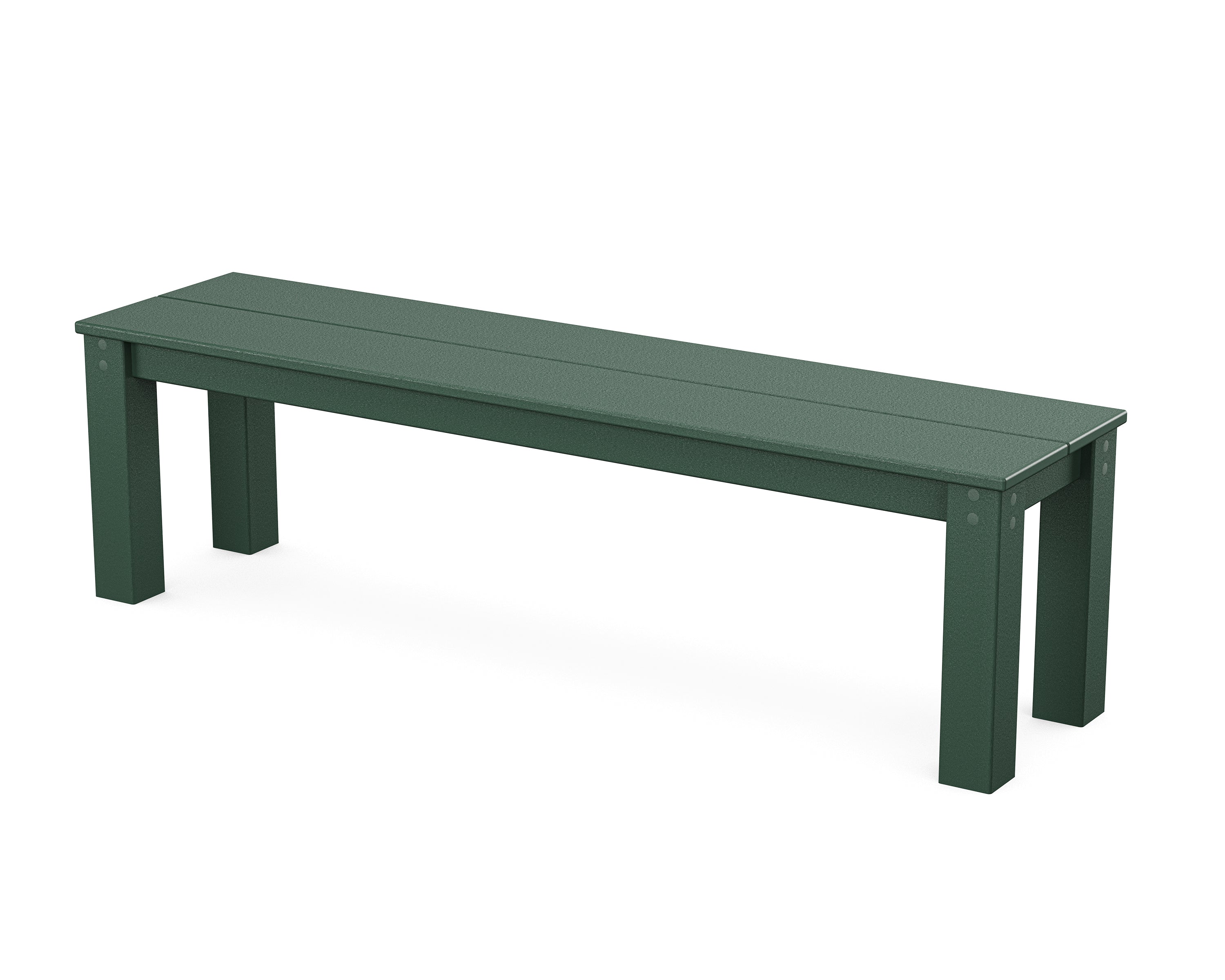POLYWOOD Parsons 60” Bench in Green