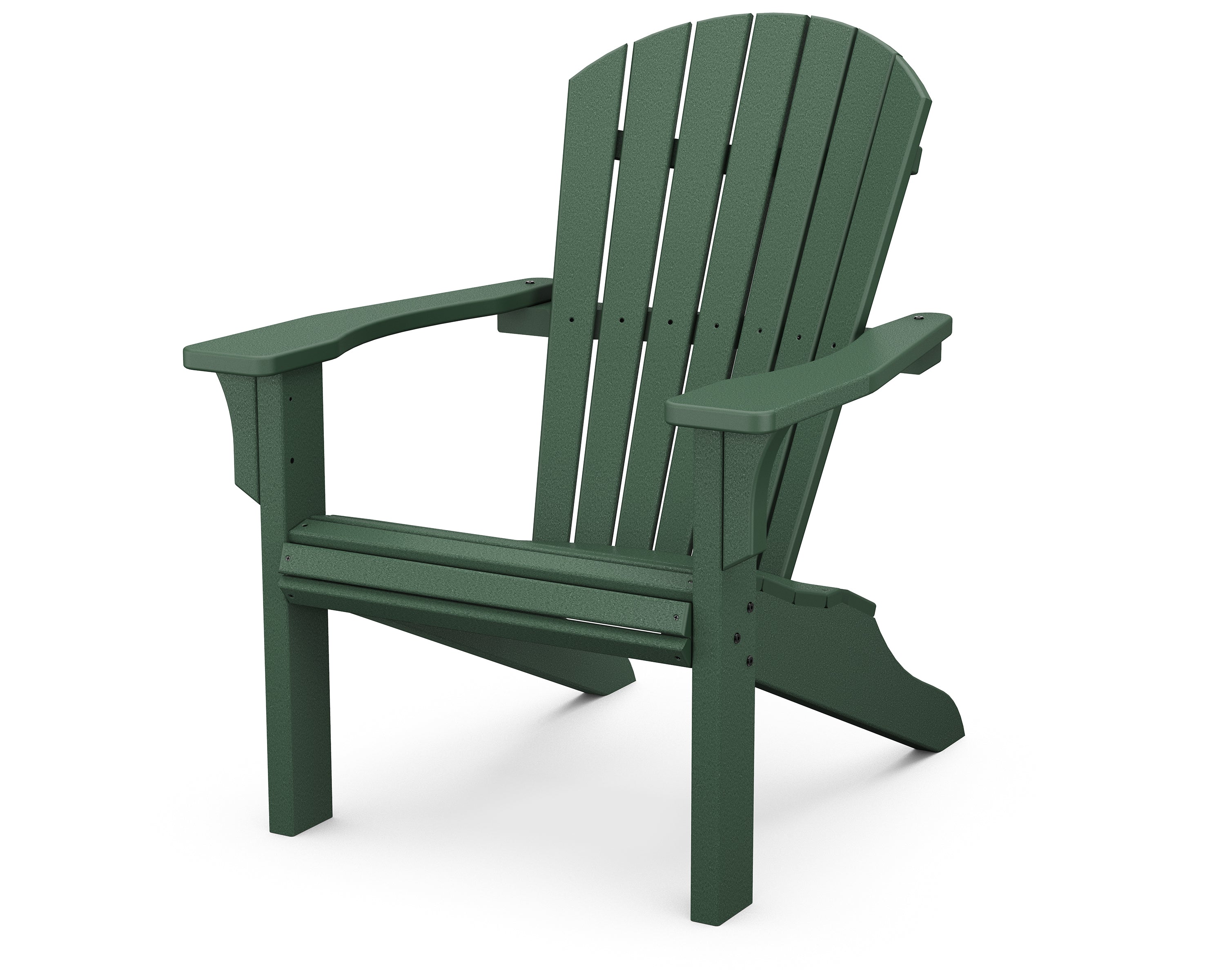 POLYWOOD Seashell Adirondack in Green
