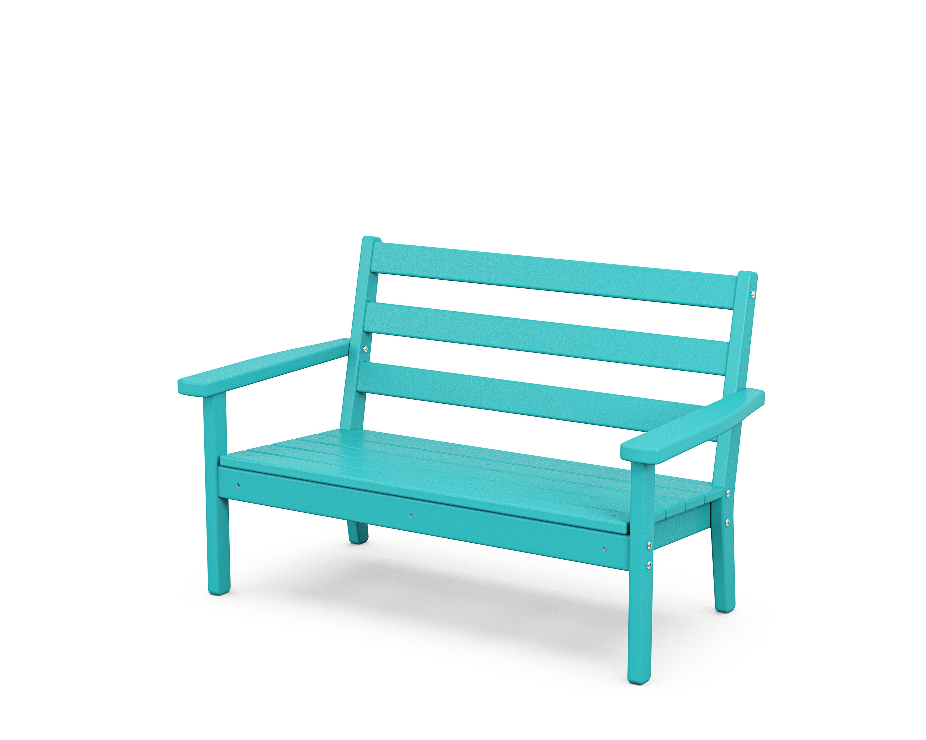 POLYWOOD Kids Lakeside Bench in Aruba