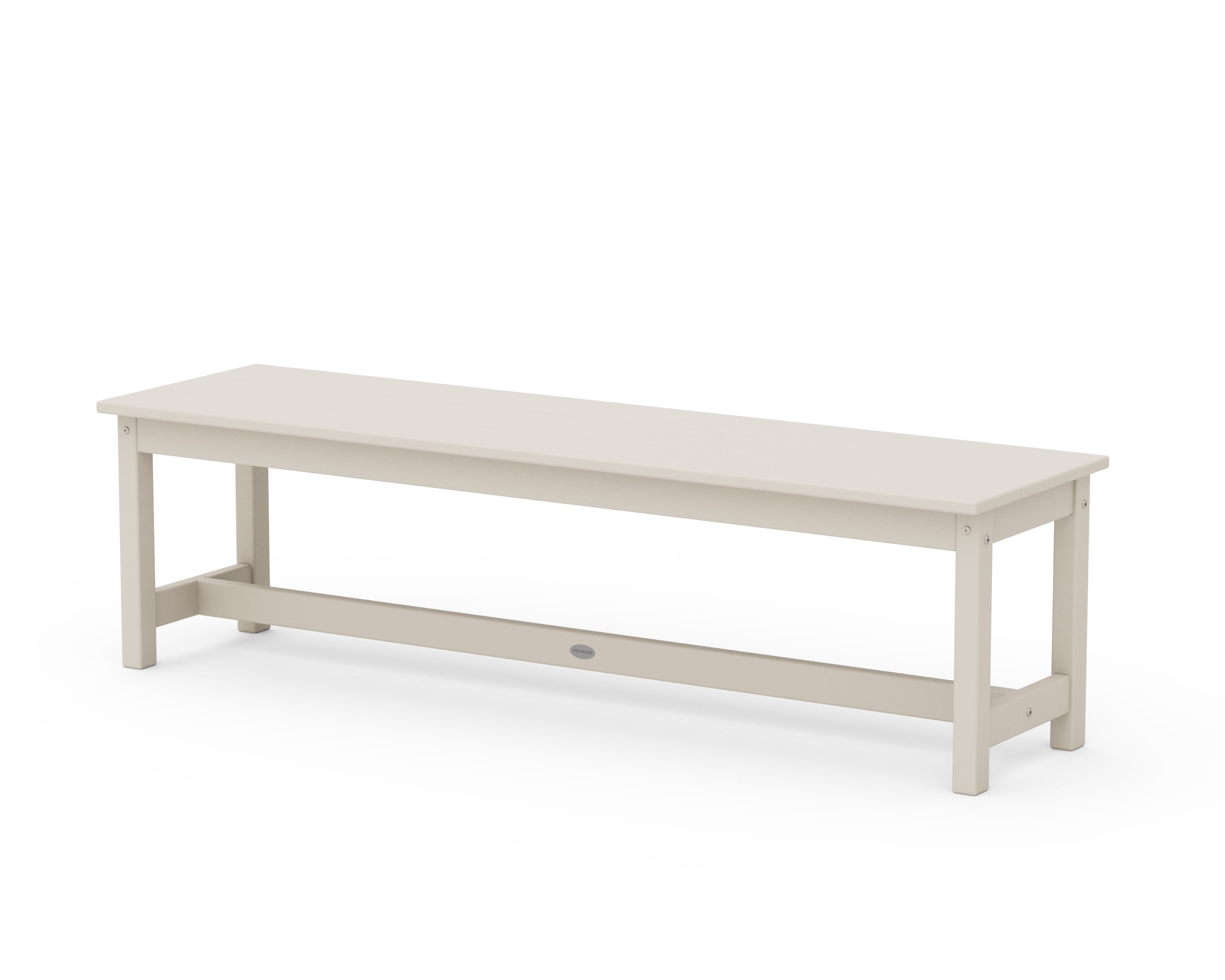 POLYWOOD 60" Planter Bench in Sand