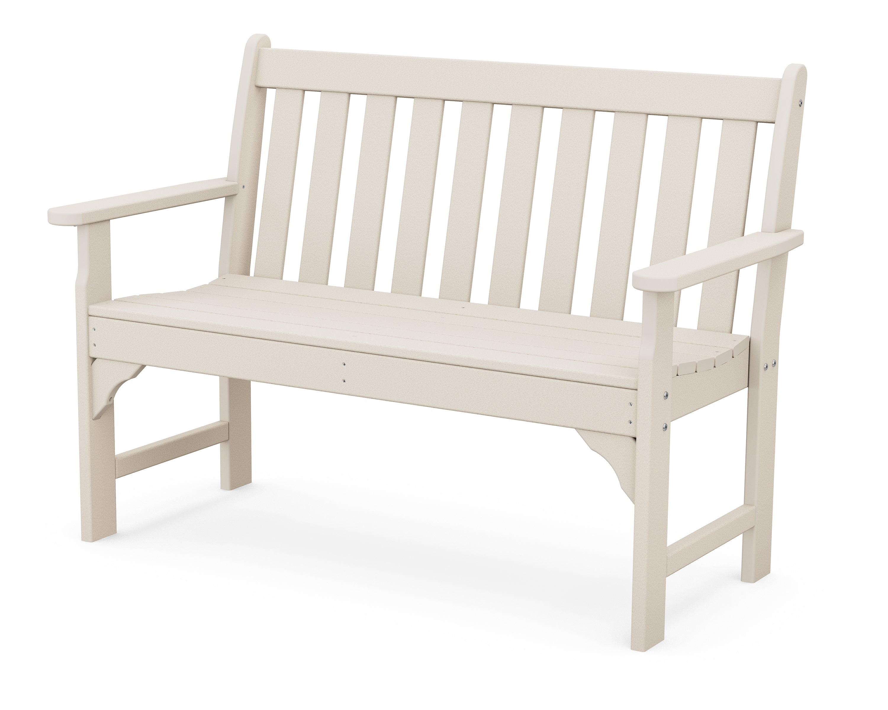 POLYWOOD Vineyard 48" Bench in Sand