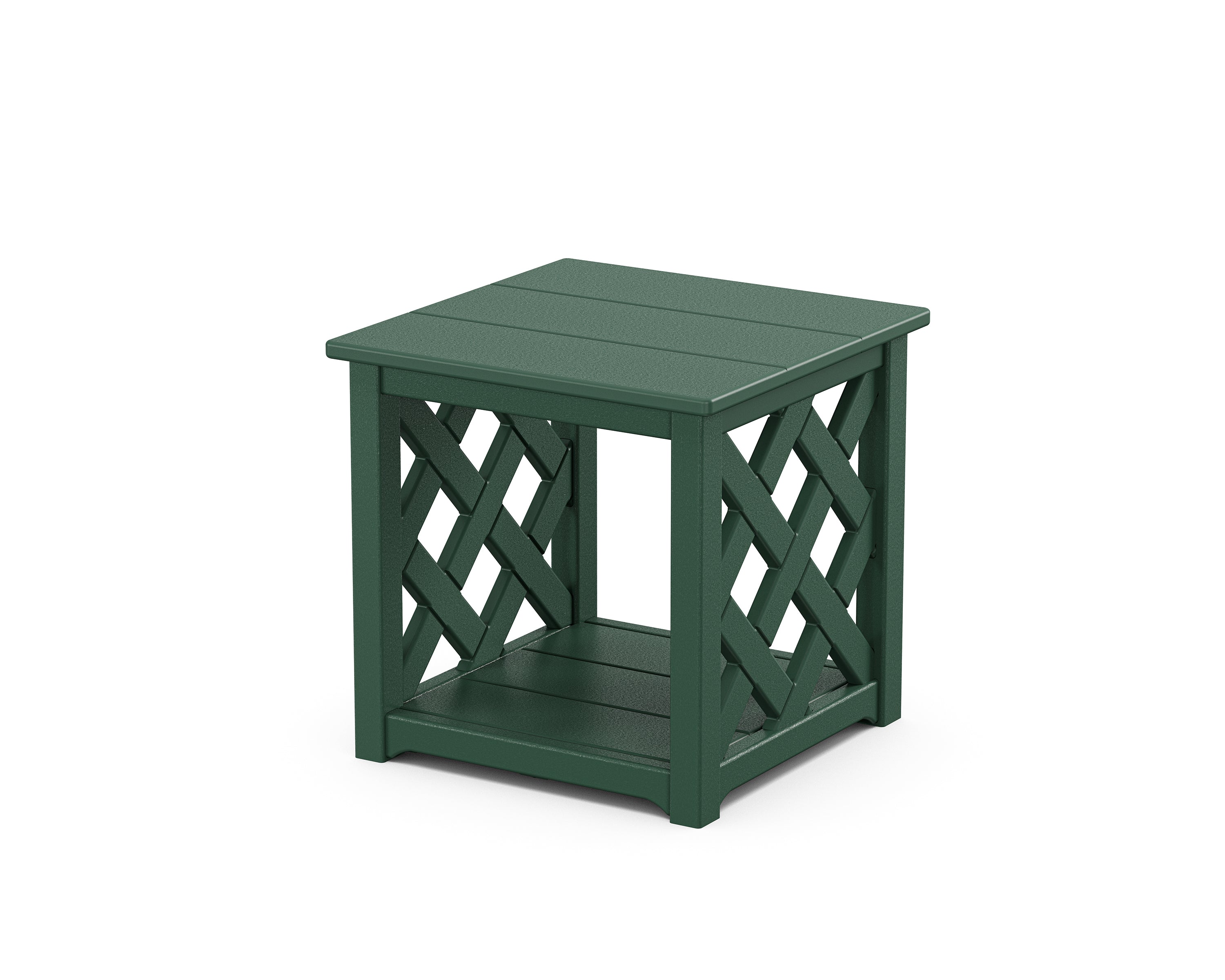 Country Living Wovendale Accent Table in Green