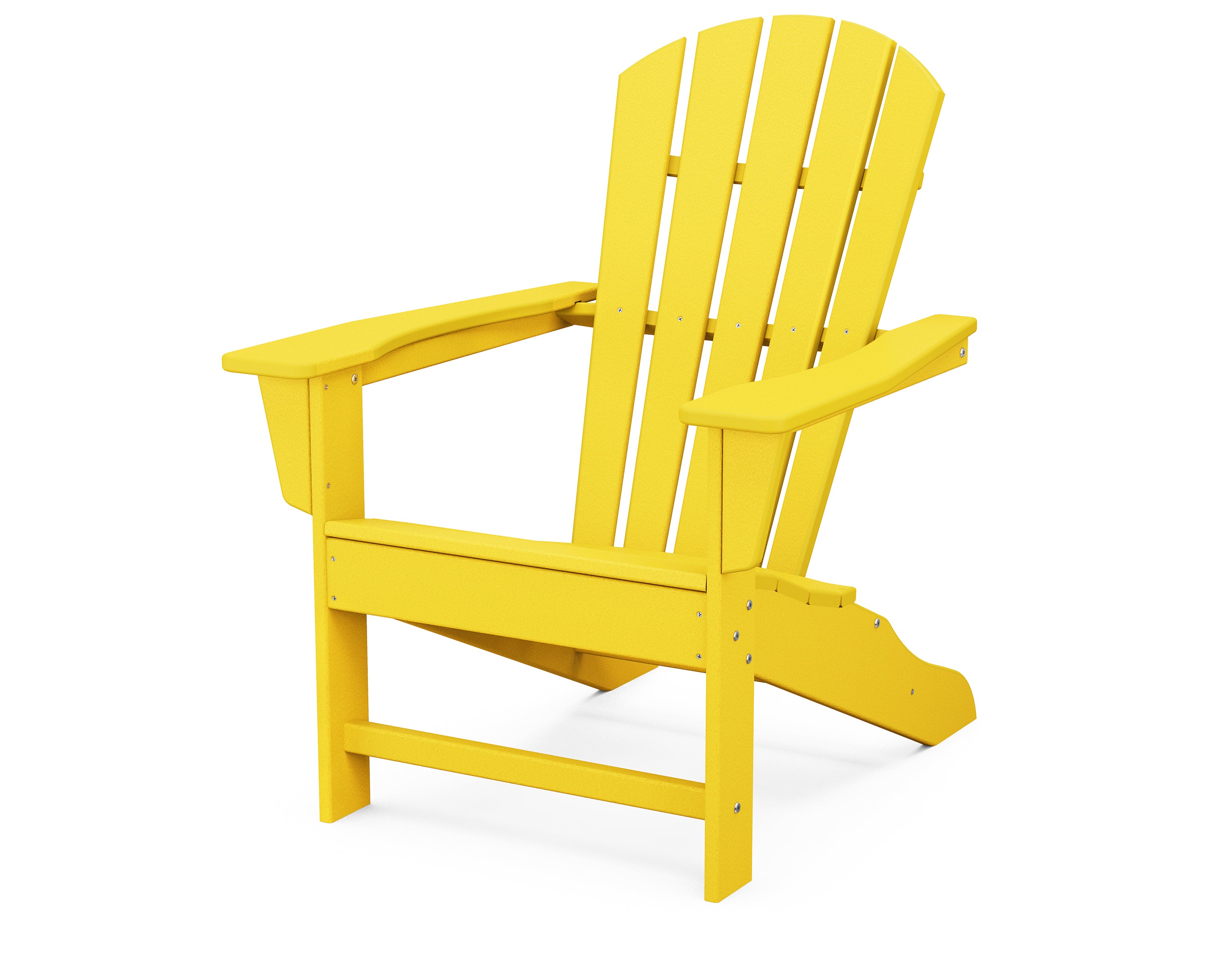 POLYWOOD Palm Coast Adirondack in Lemon
