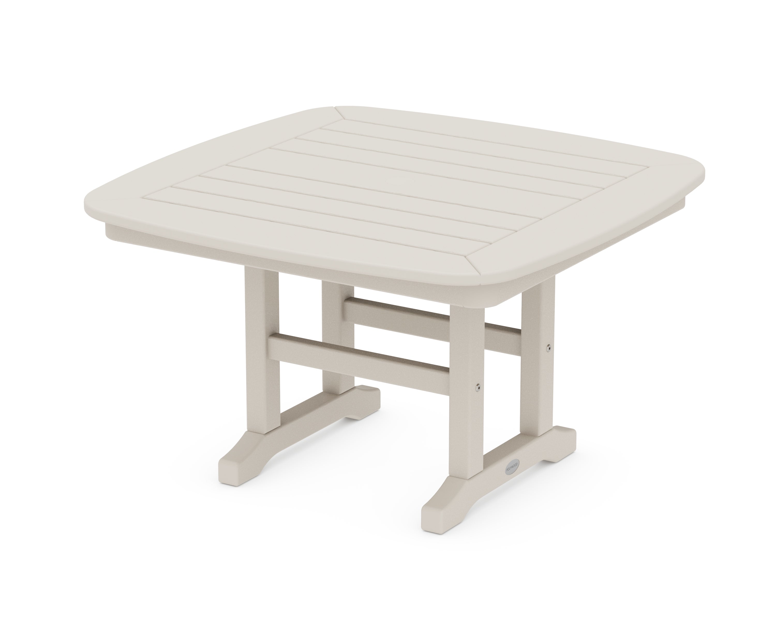 POLYWOOD Nautical 31" Conversation Table in Sand