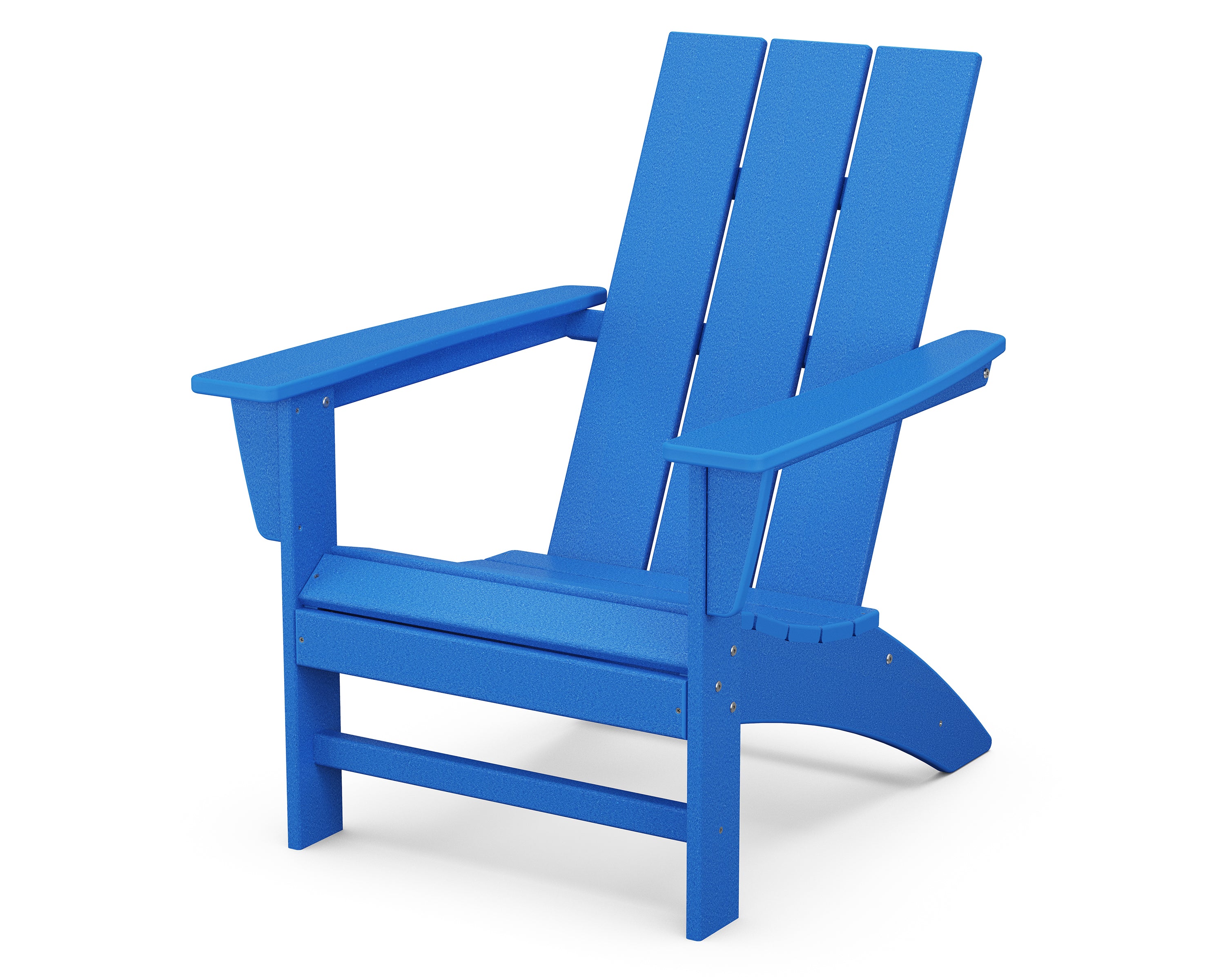 POLYWOOD Modern Adirondack Chair in Pacific Blue