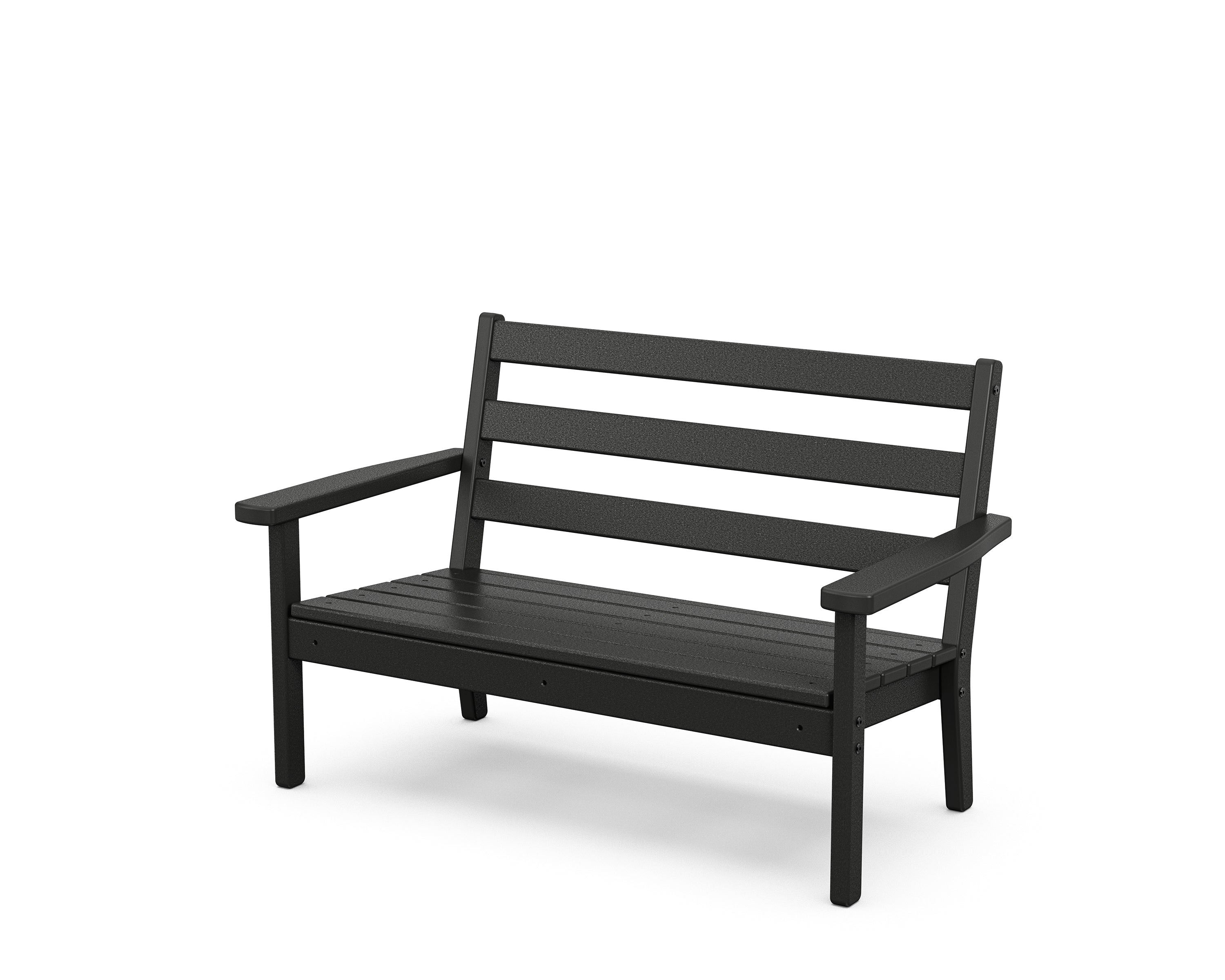 POLYWOOD Kids Lakeside Bench in Black