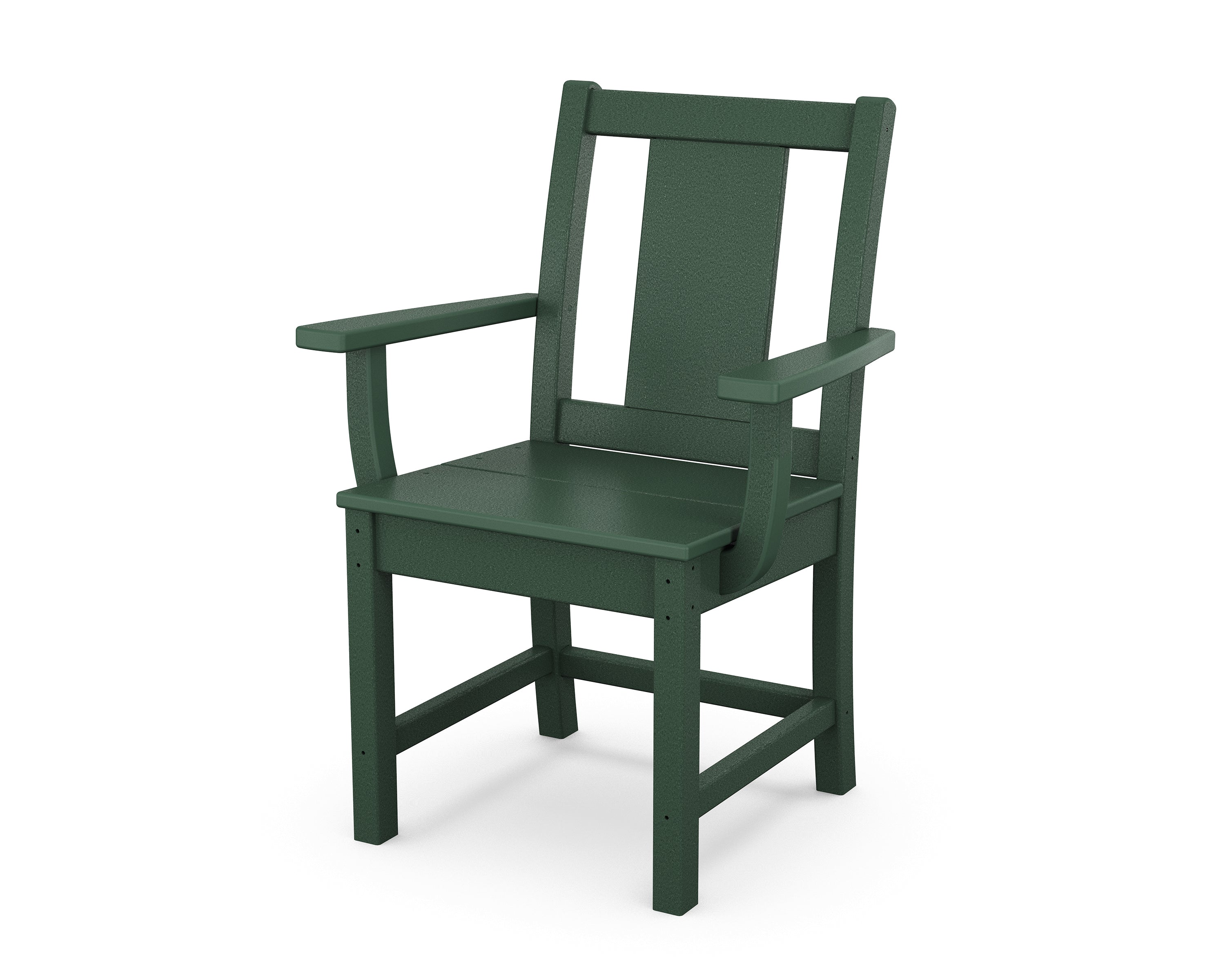 POLYWOOD Prairie Dining Arm Chair in Green