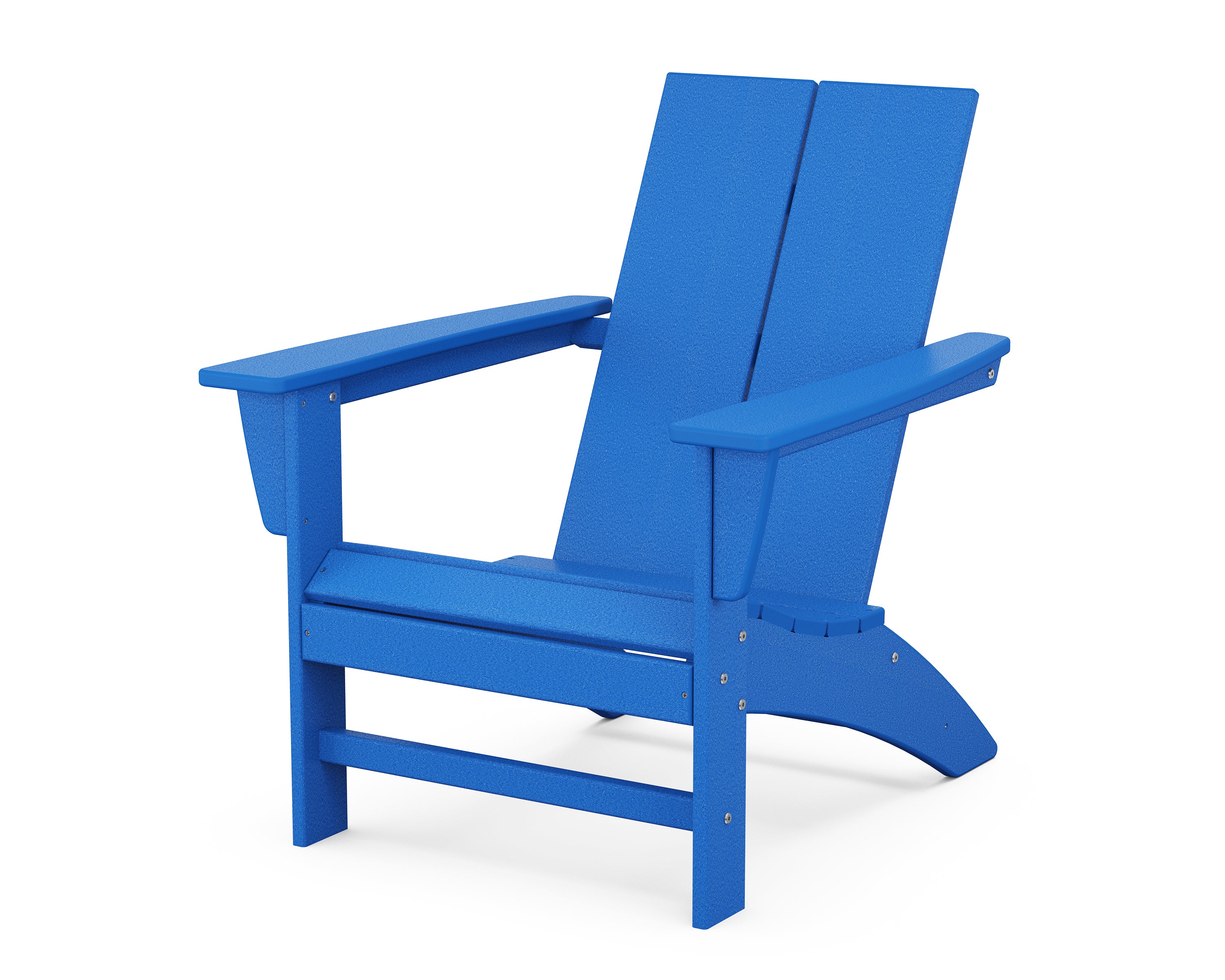 POLYWOOD Country Living Modern Adirondack Chair in Pacific Blue