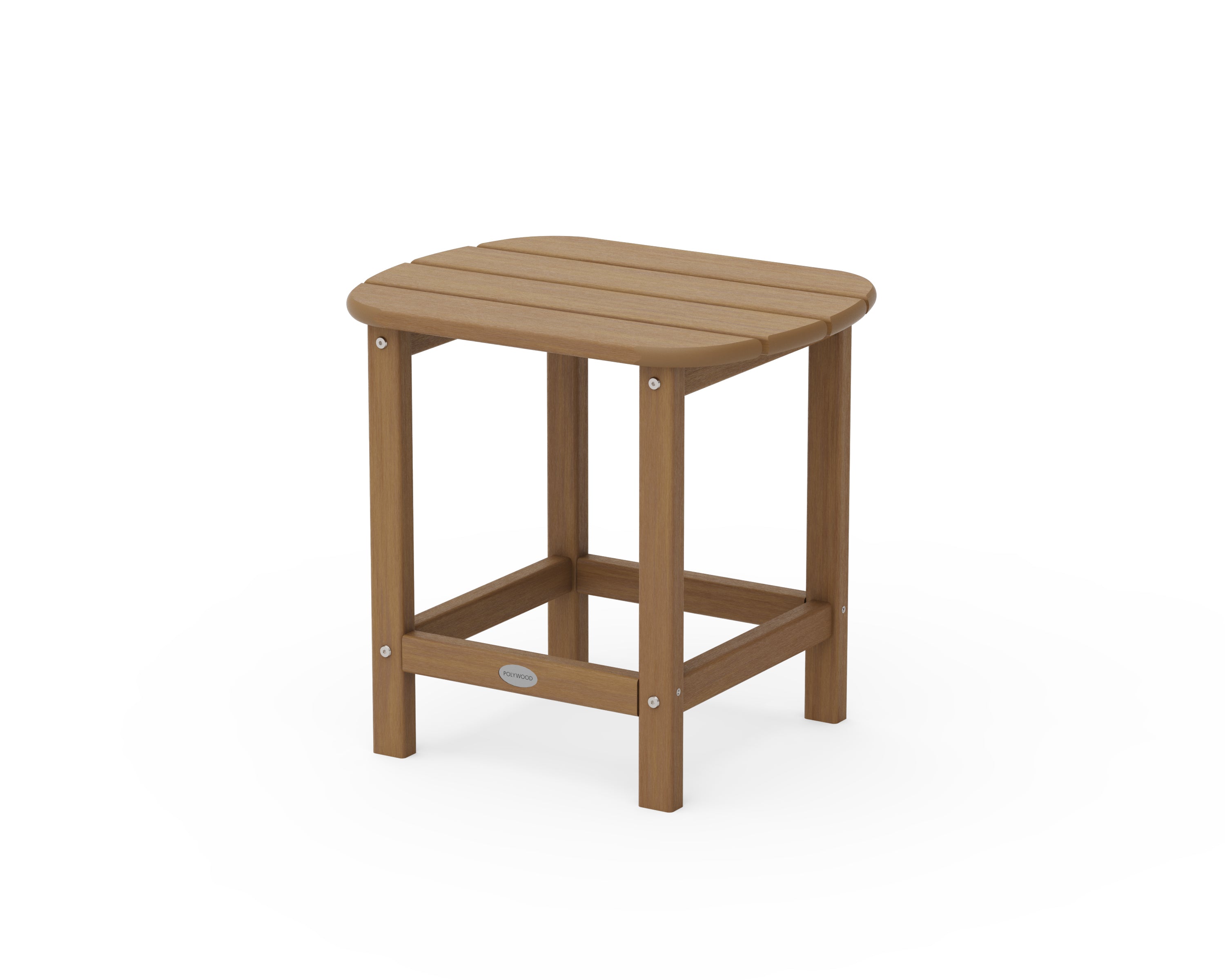 POLYWOOD South Beach 18" Side Table in Natural
