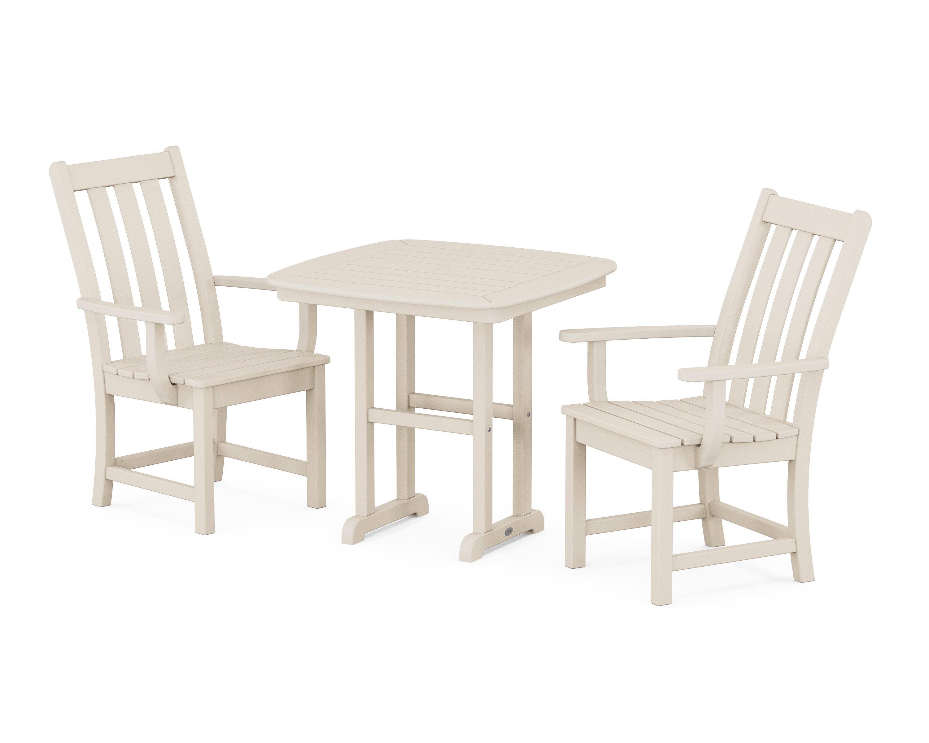 POLYWOOD® Vineyard 3-Piece Dining Set in Sand