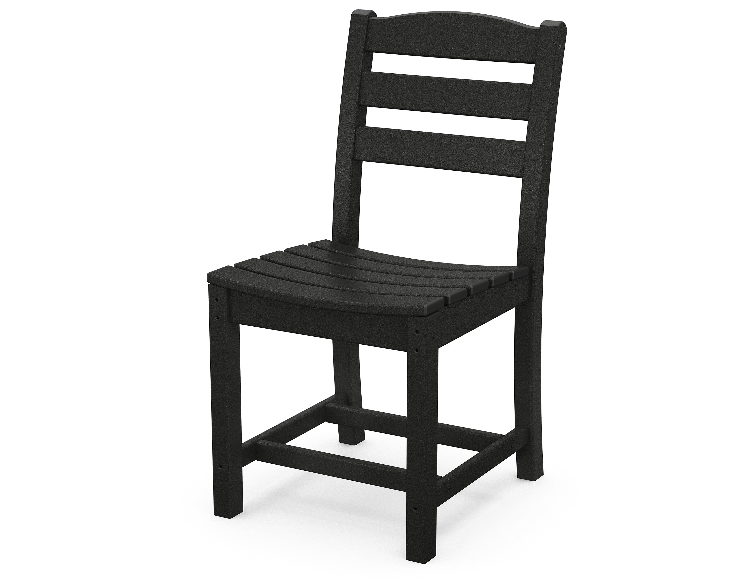 POLYWOOD La Casa Café Dining Side Chair in Black