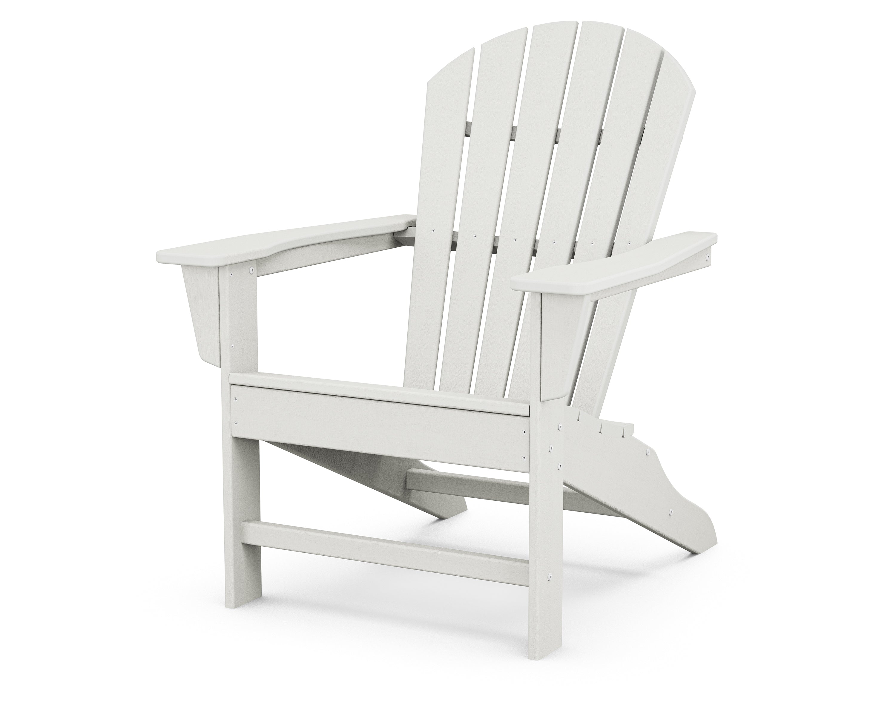 POLYWOOD South Beach Adirondack in Vintage White