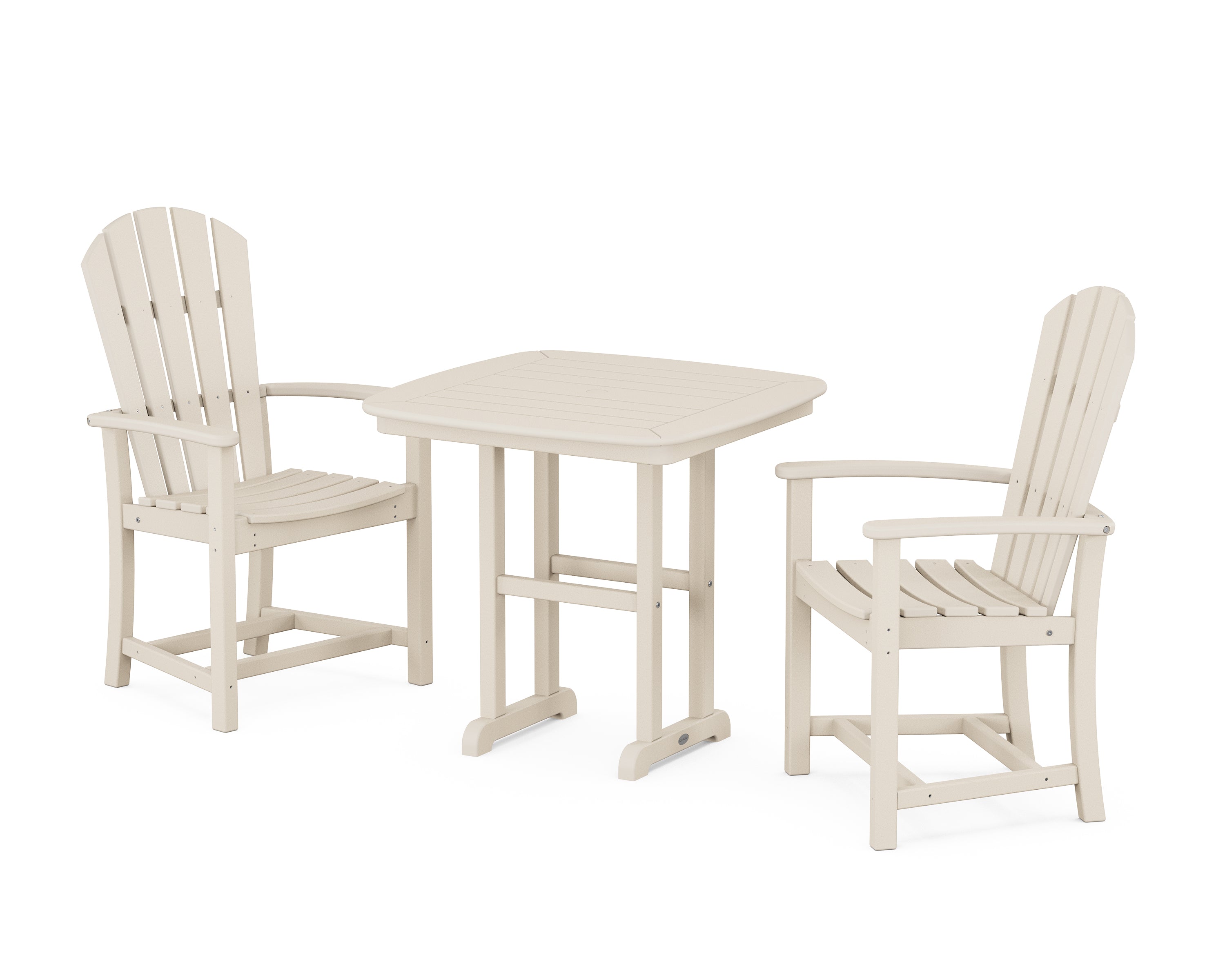 POLYWOOD® Palm Coast 3-Piece Dining Set in Sand