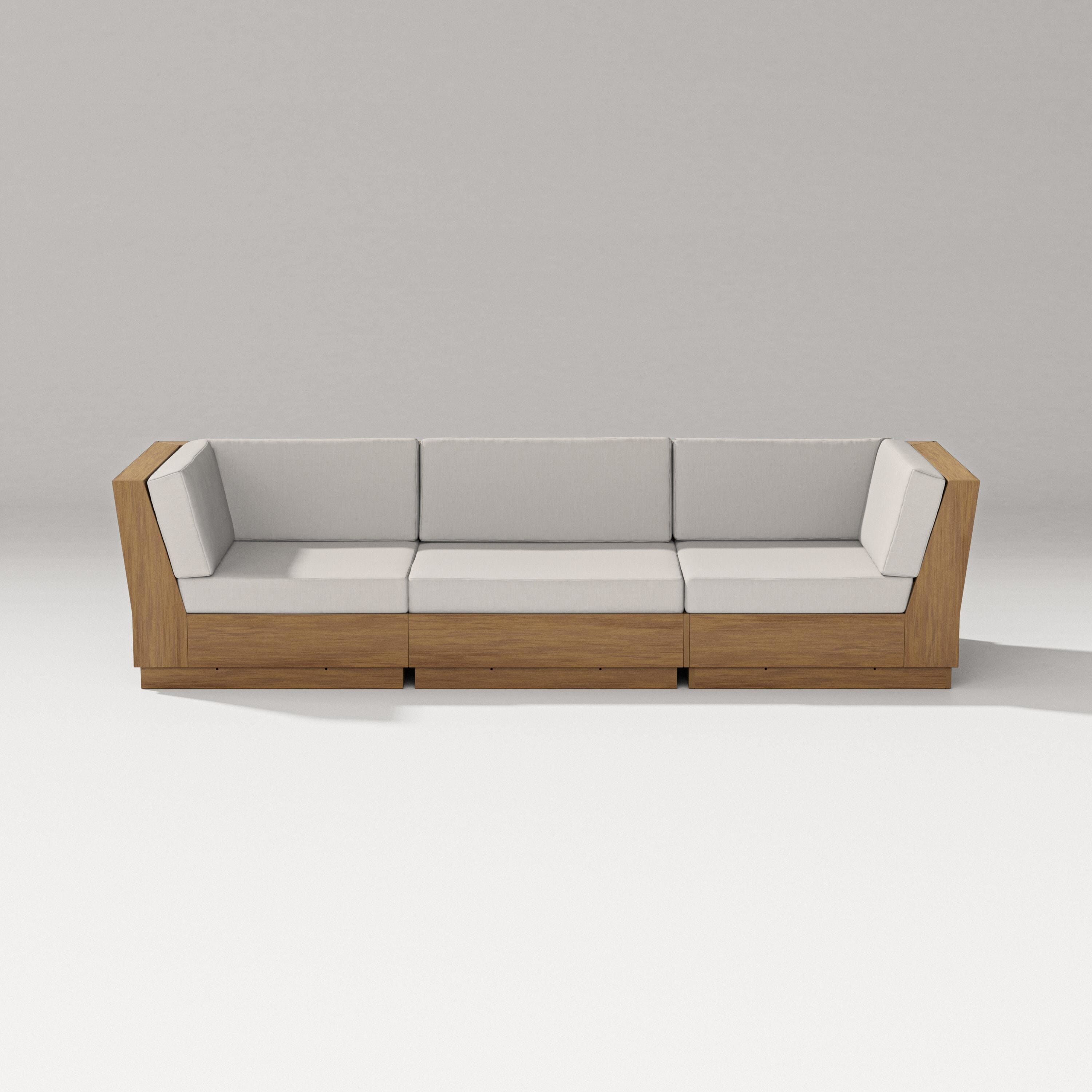 PW Designer Series Elevate Sofa Sectional in Natural / Cast Ash
