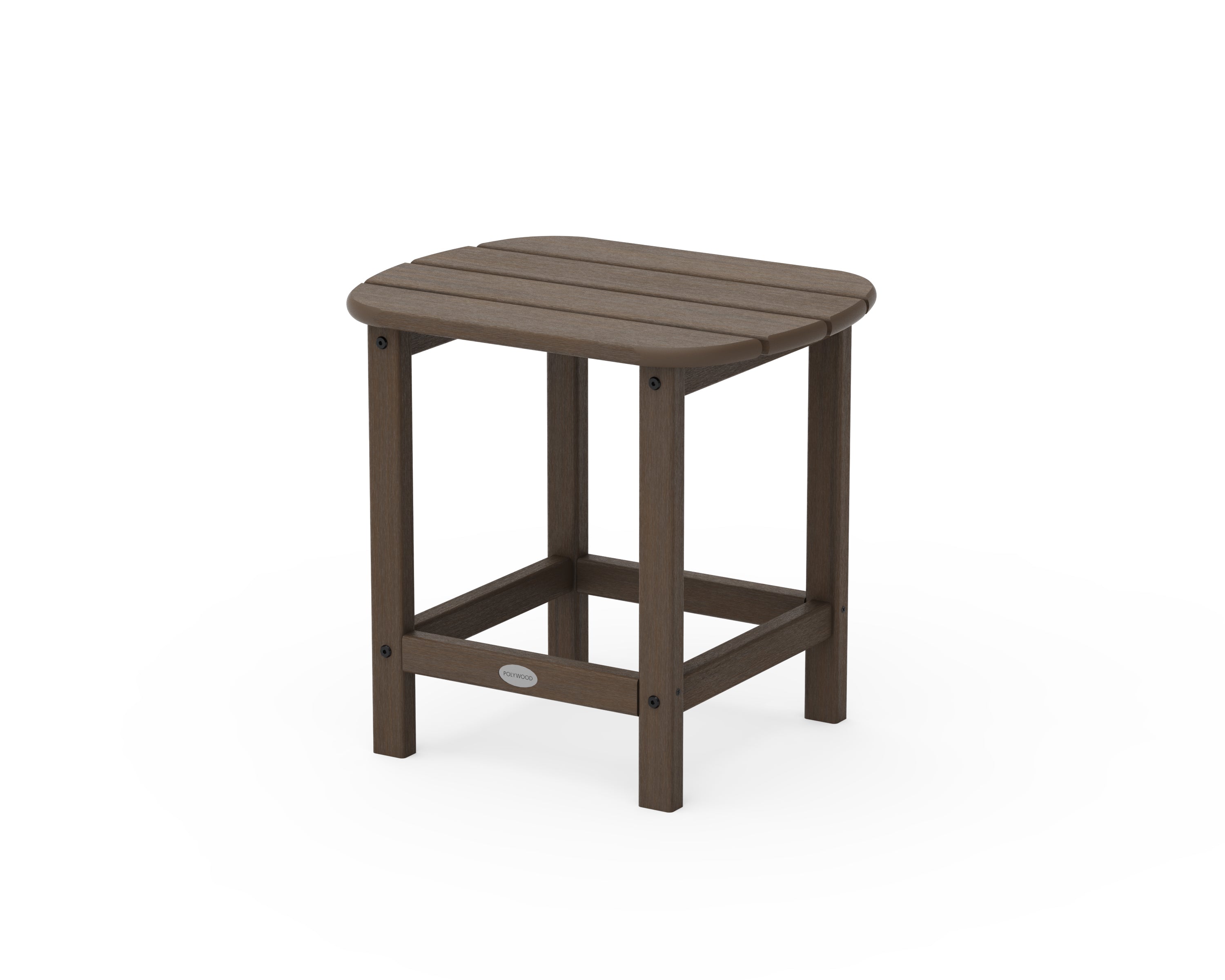 POLYWOOD South Beach 18" Side Table in Kona