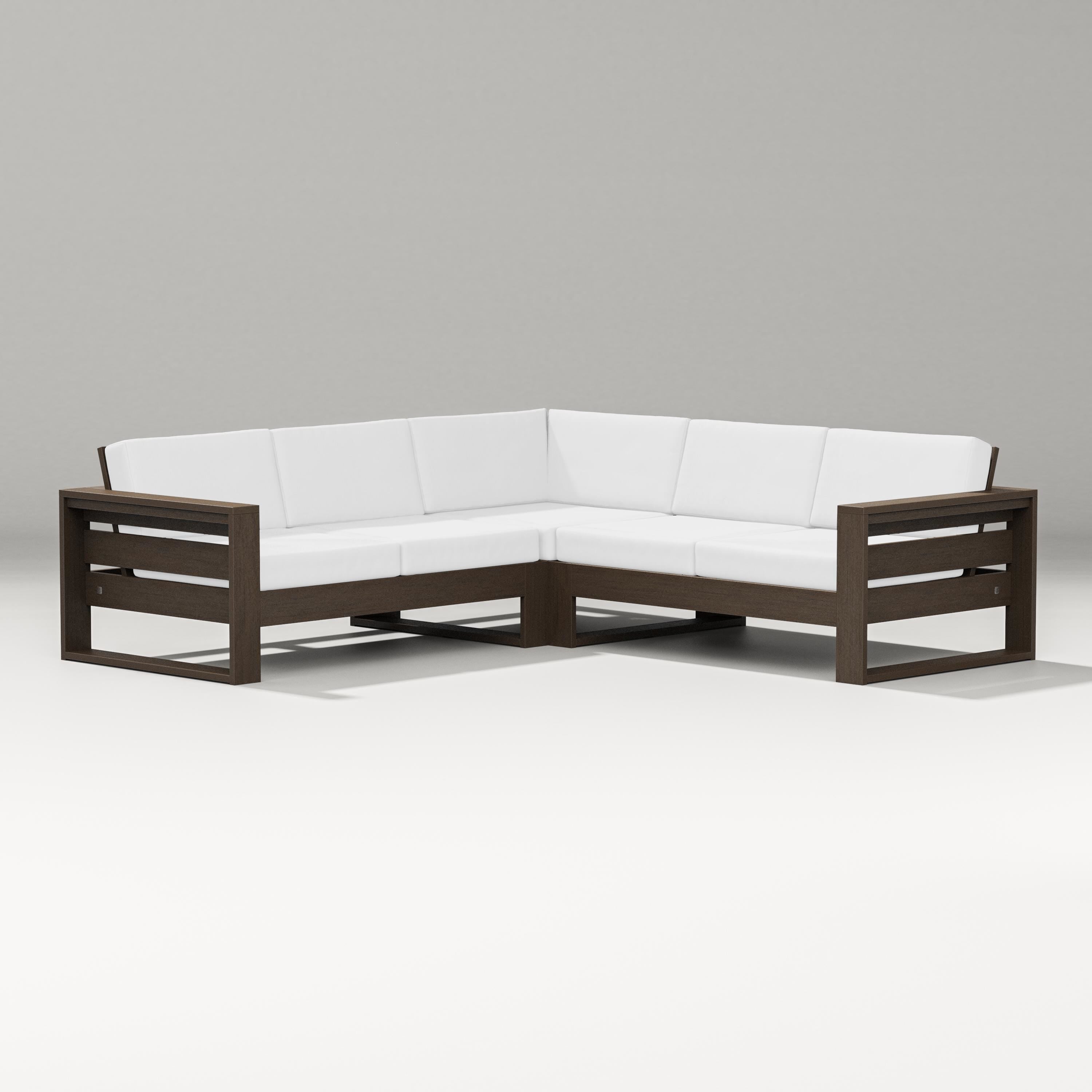 PW Designer Series Latitude Corner Sectional in Kona / Natural