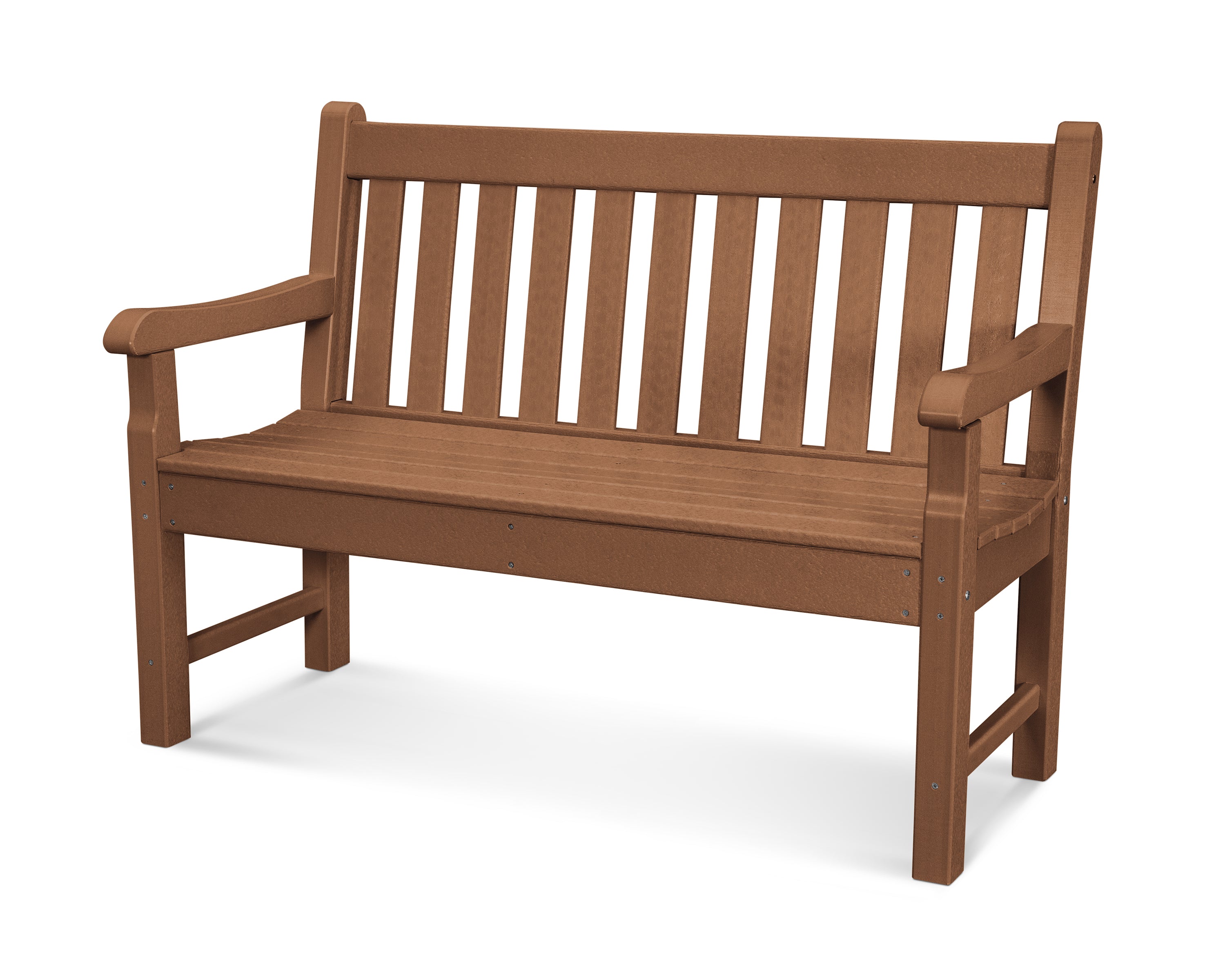 POLYWOOD® Rockford 48" Bench in Teak