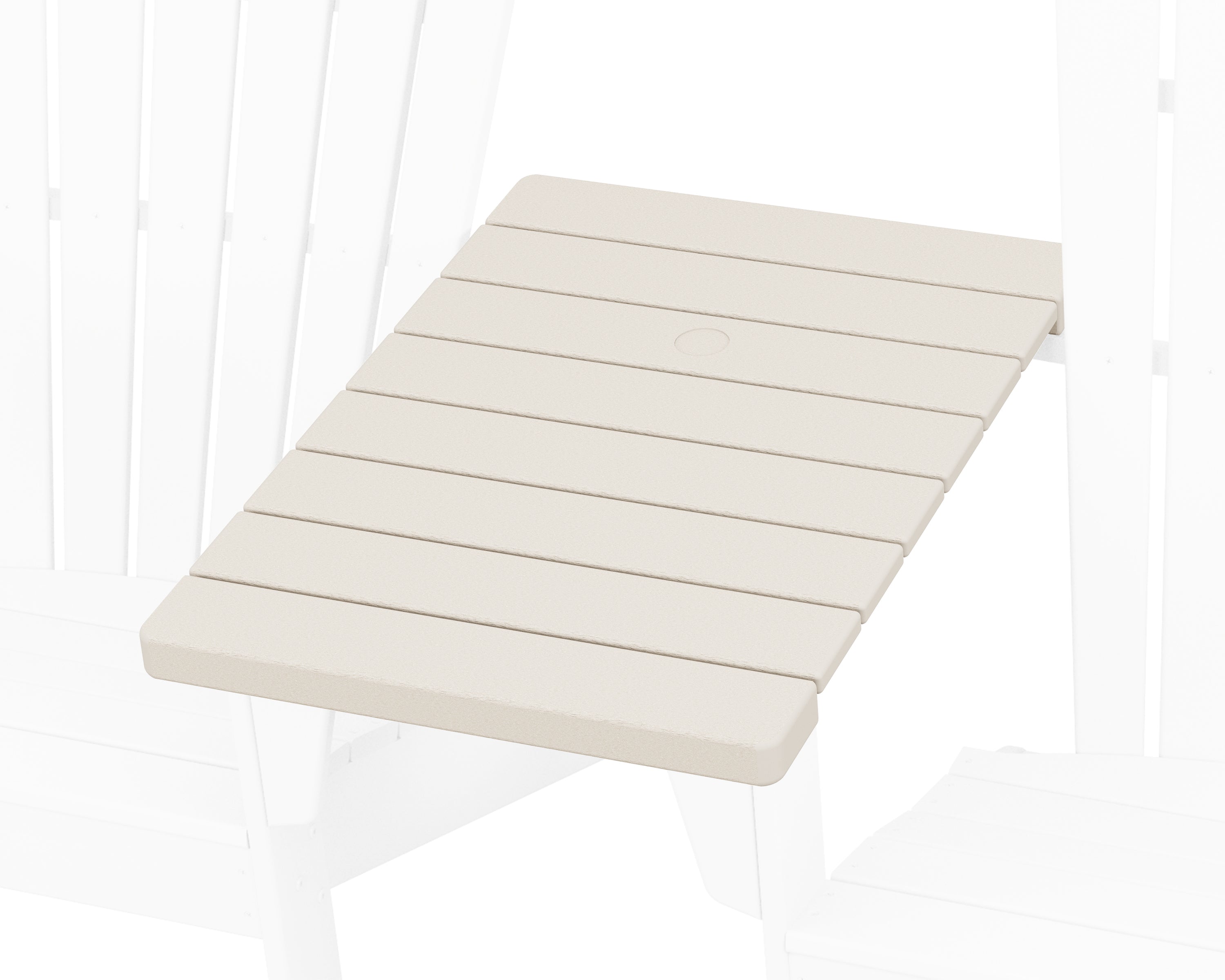 POLYWOOD Straight Adirondack Connecting Table in Sand