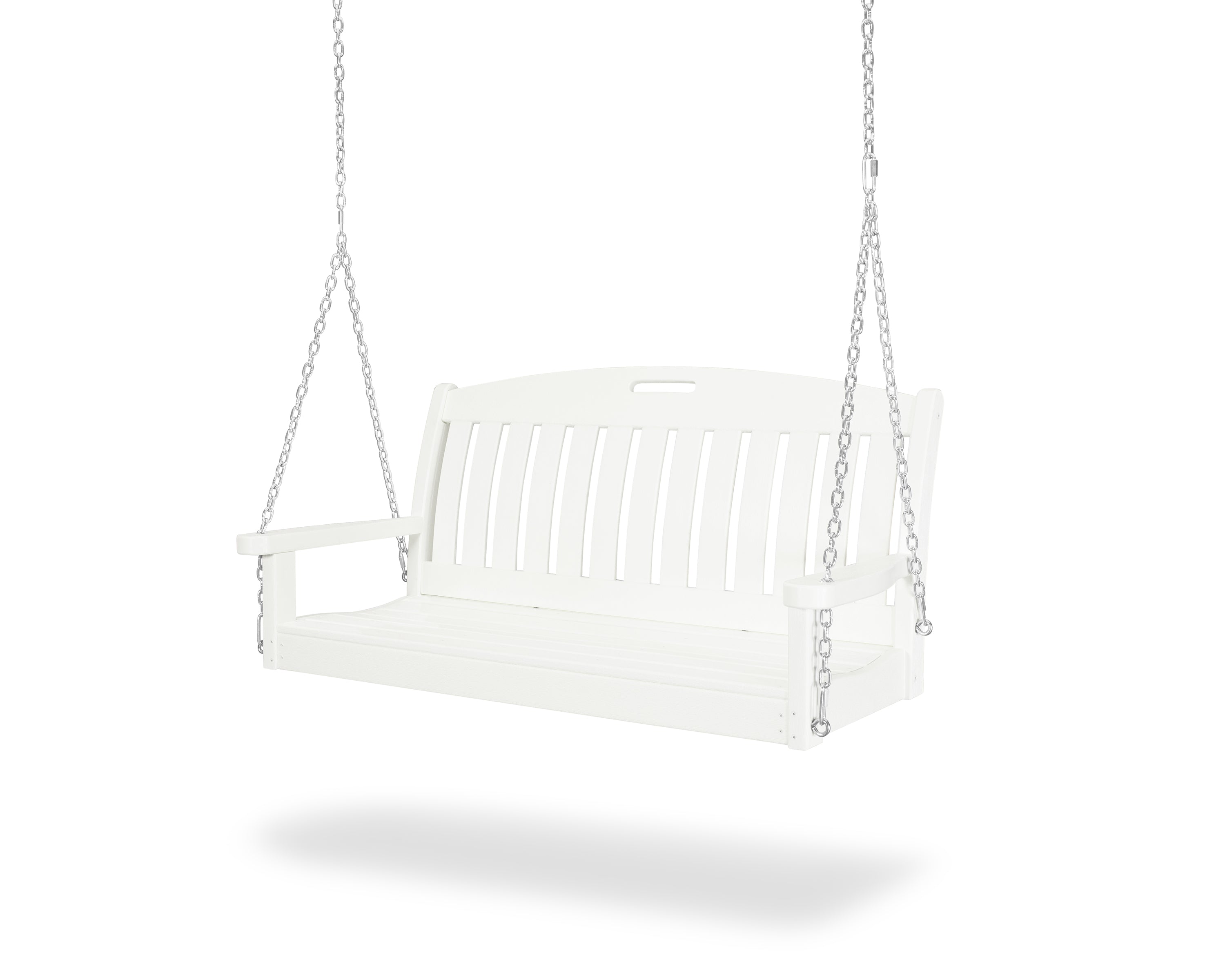 POLYWOOD Nautical 48" Swing in Vintage White