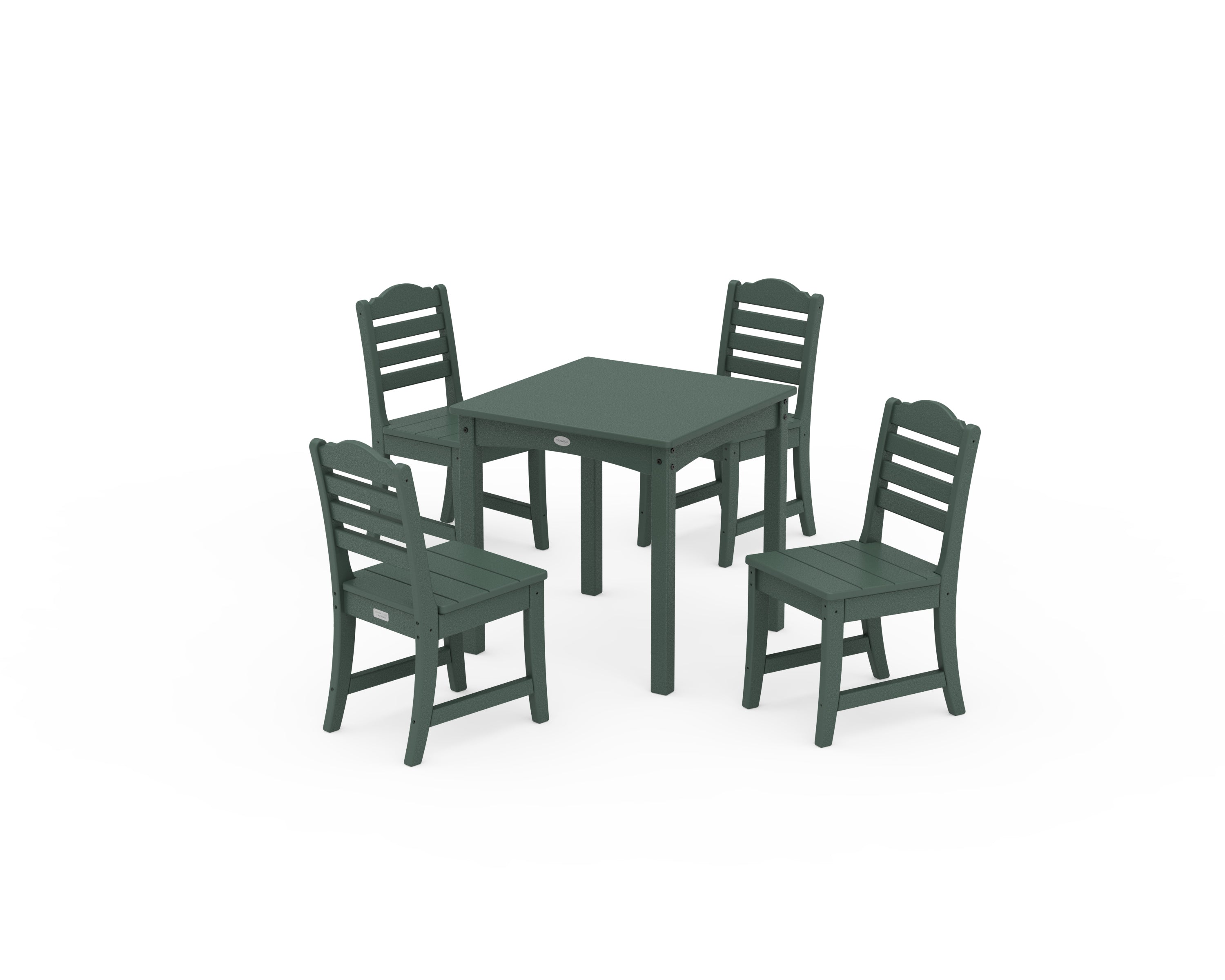 POLYWOOD Savannah Kids 5-Piece Dining Set in Green