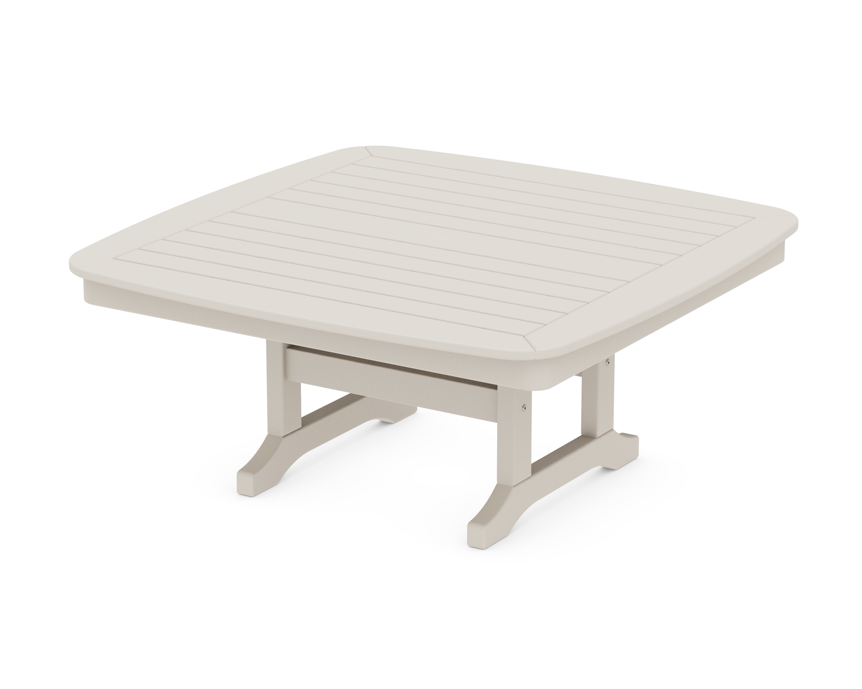 POLYWOOD Nautical 44" Conversation Table in Sand