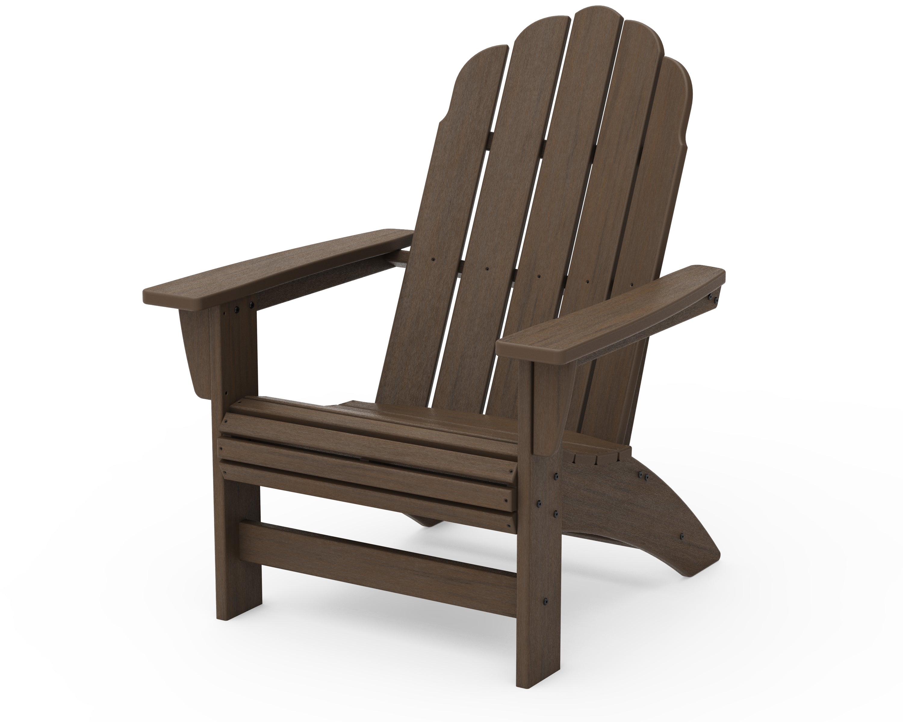 POLYWOOD Vineyard Grand Adirondack Chair in Kona