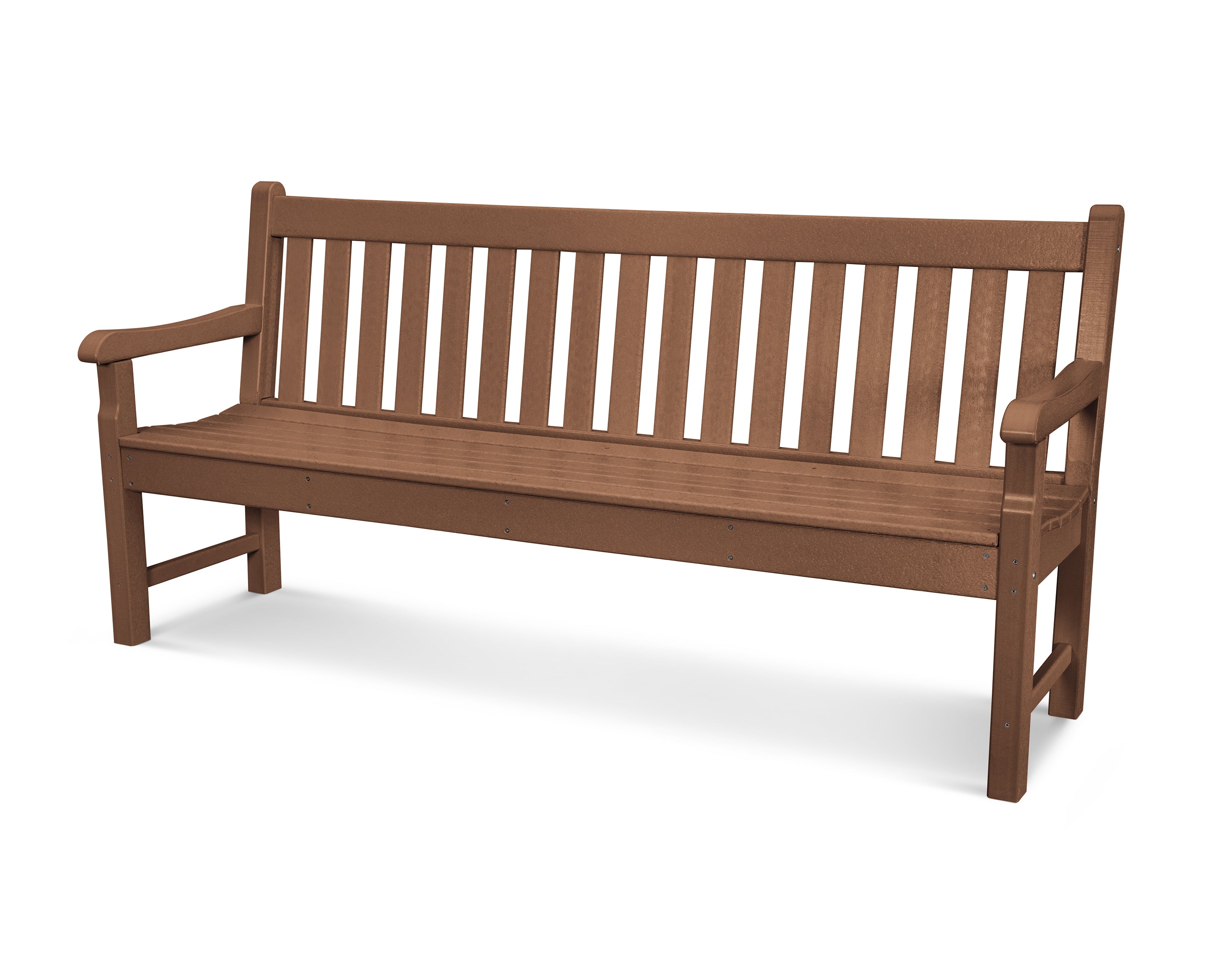 POLYWOOD® Rockford 72" Bench in Teak