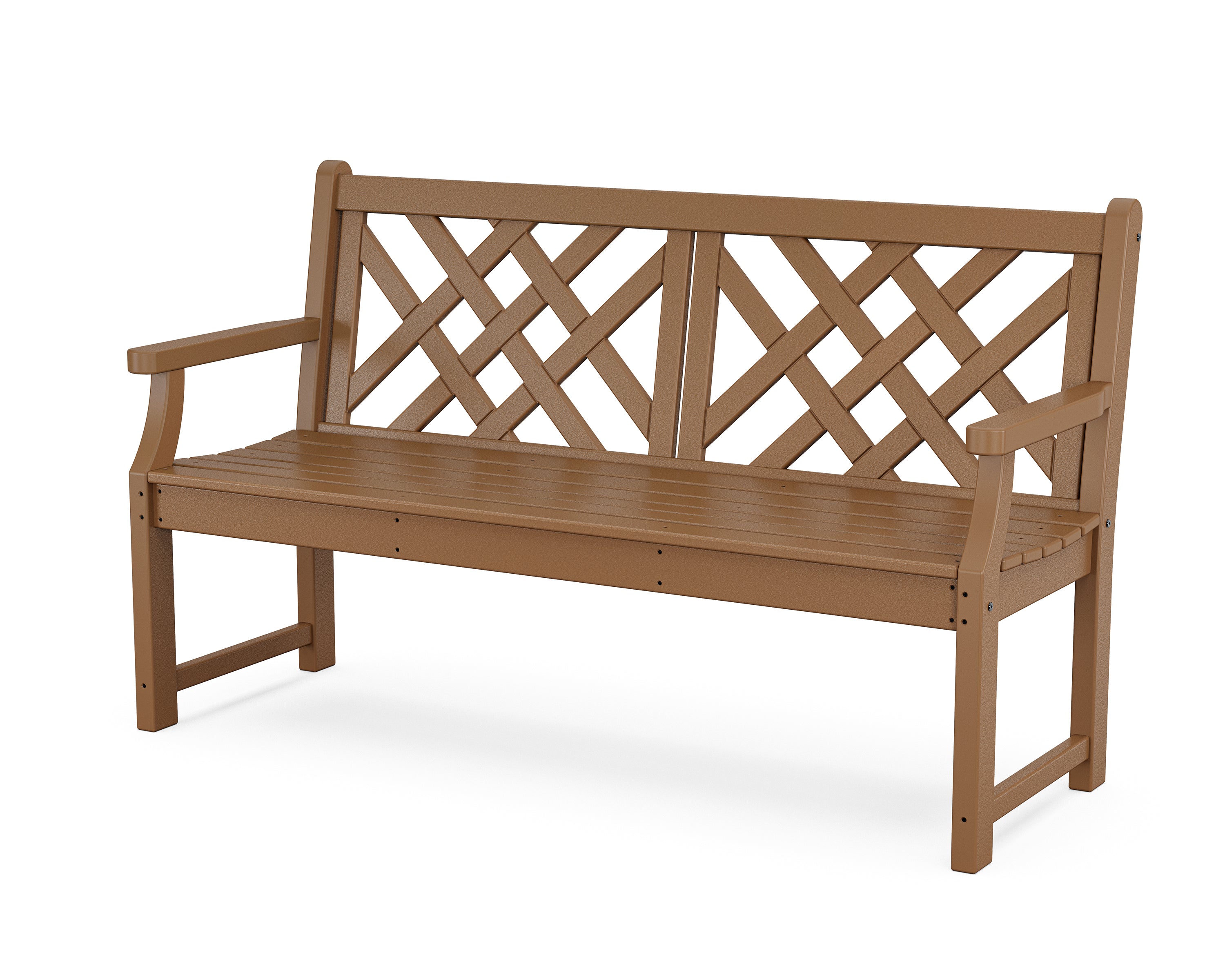 Country Living Wovendale 60” Bench in Teak