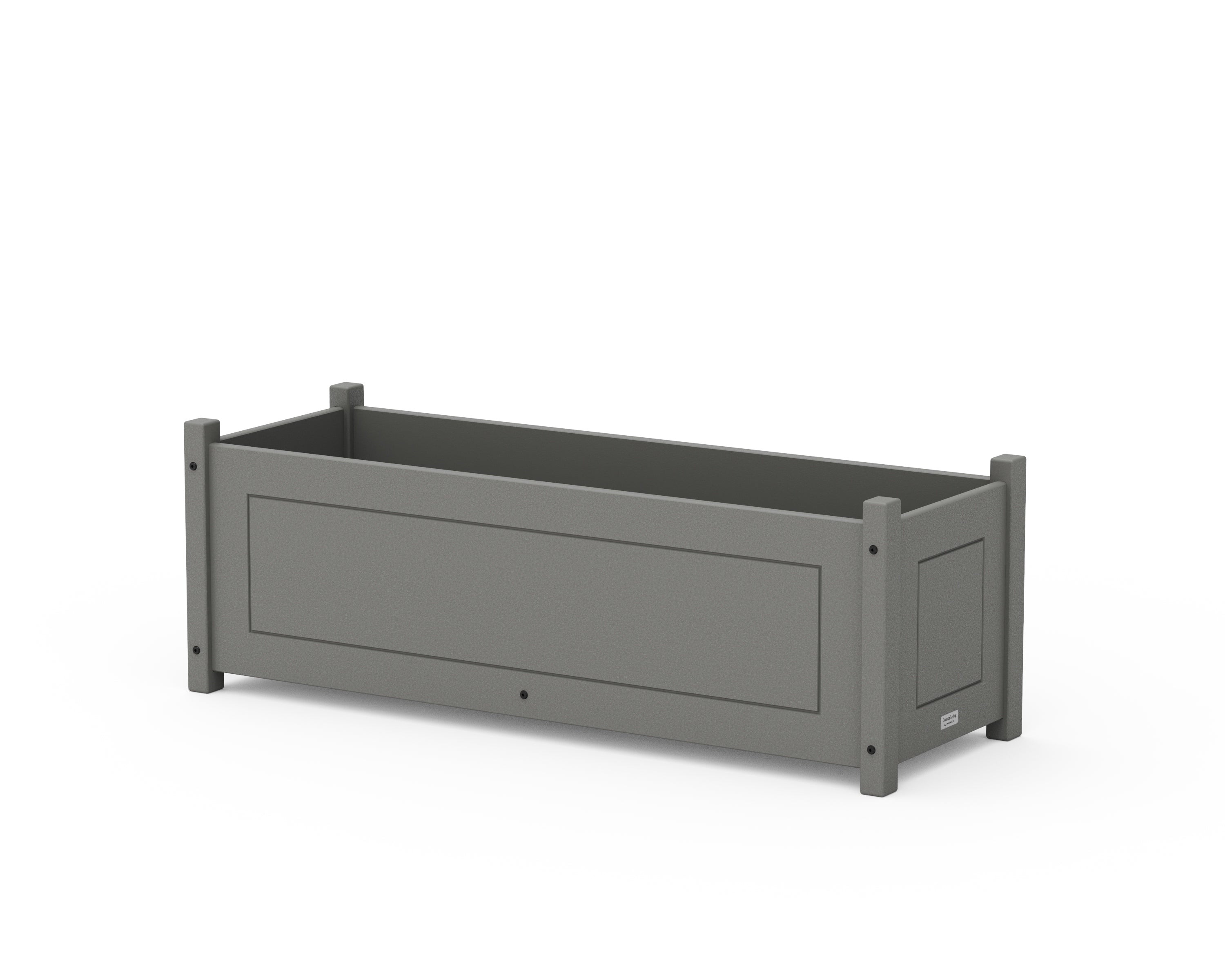 Country Living Country Living Rectangle Triple Planter Box in Slate Grey