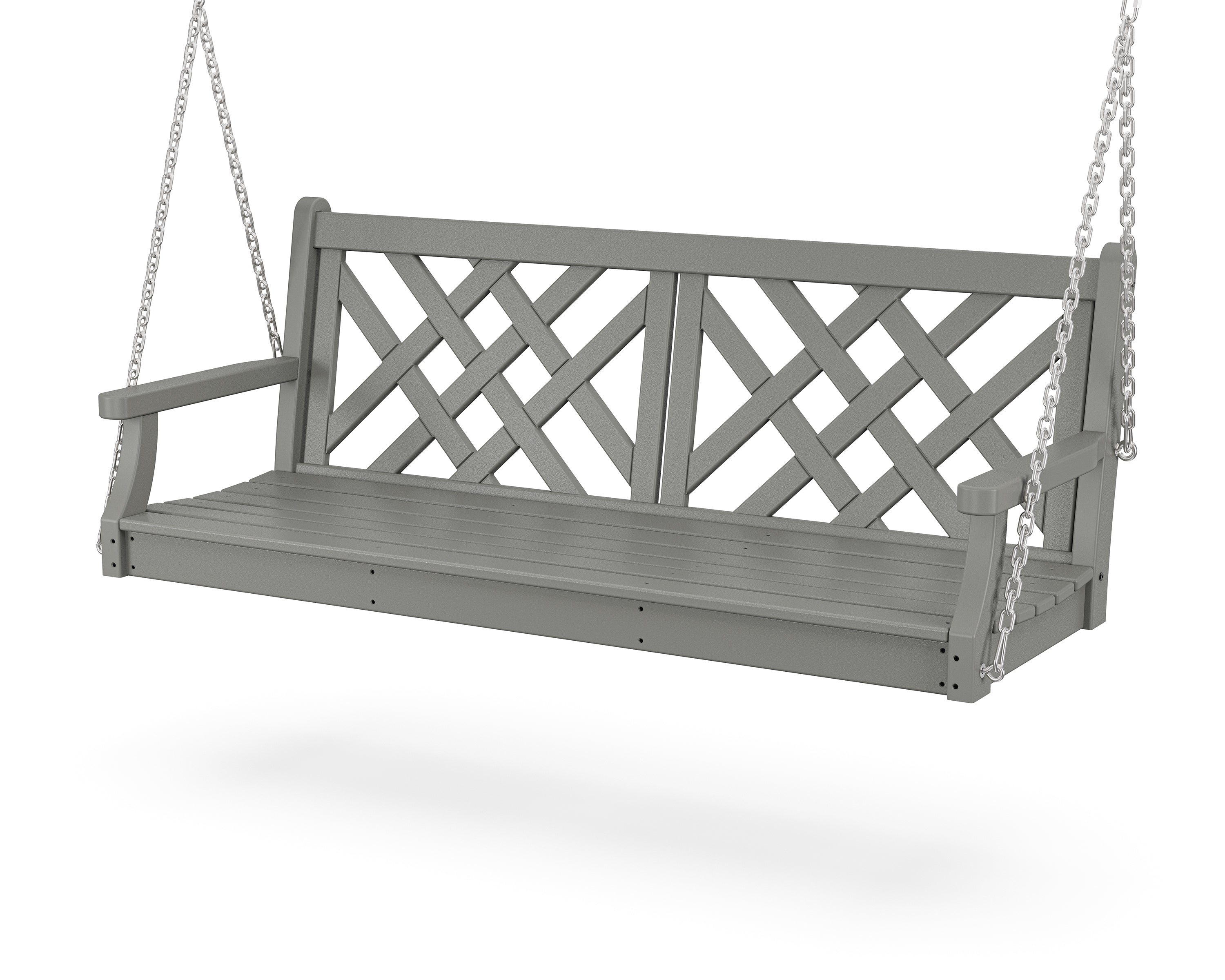 Country Living Wovendale 60” Swing in Slate Grey